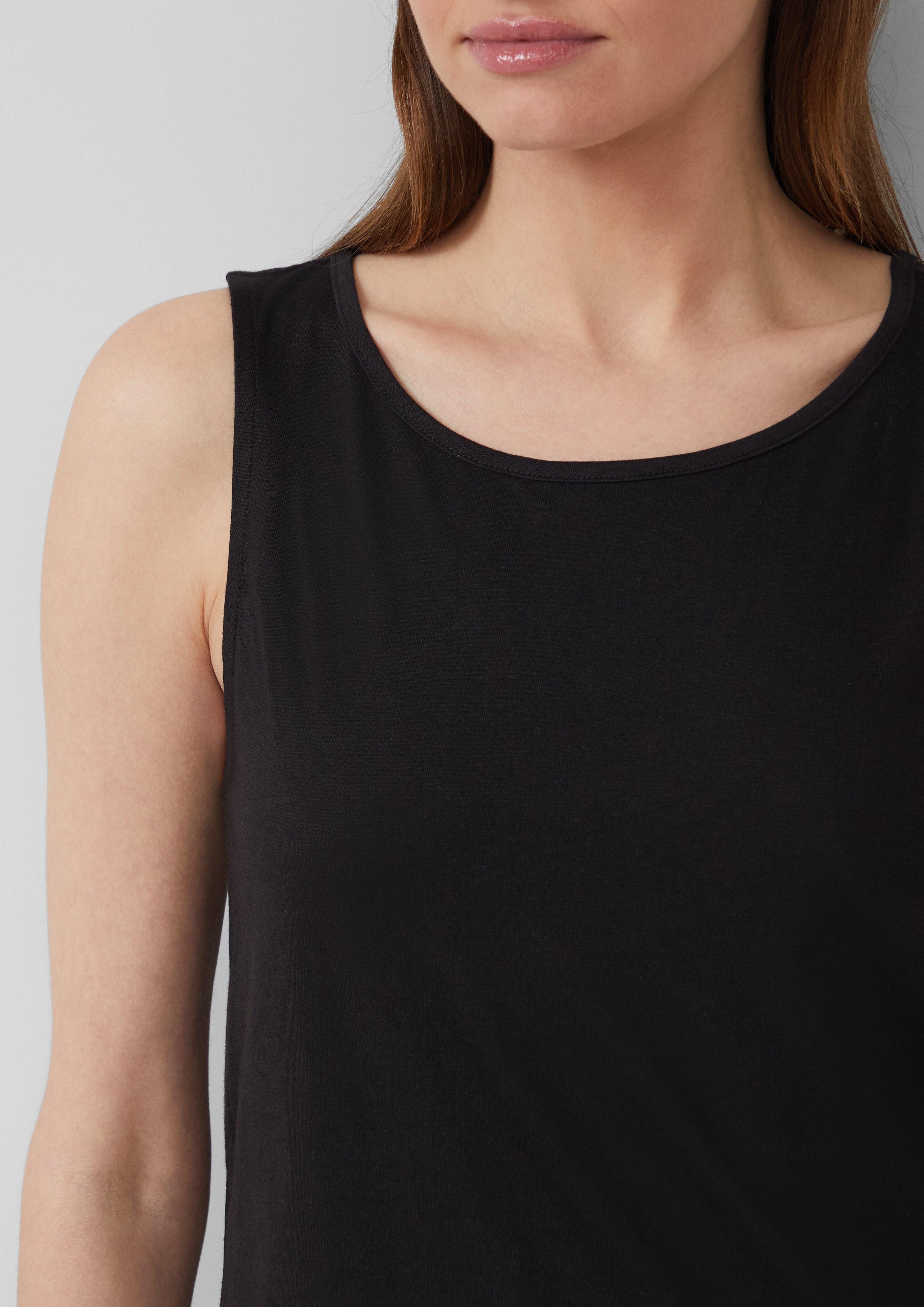 s.Oliver Shirttop Top mit dekorativem Cut-out günstig online kaufen