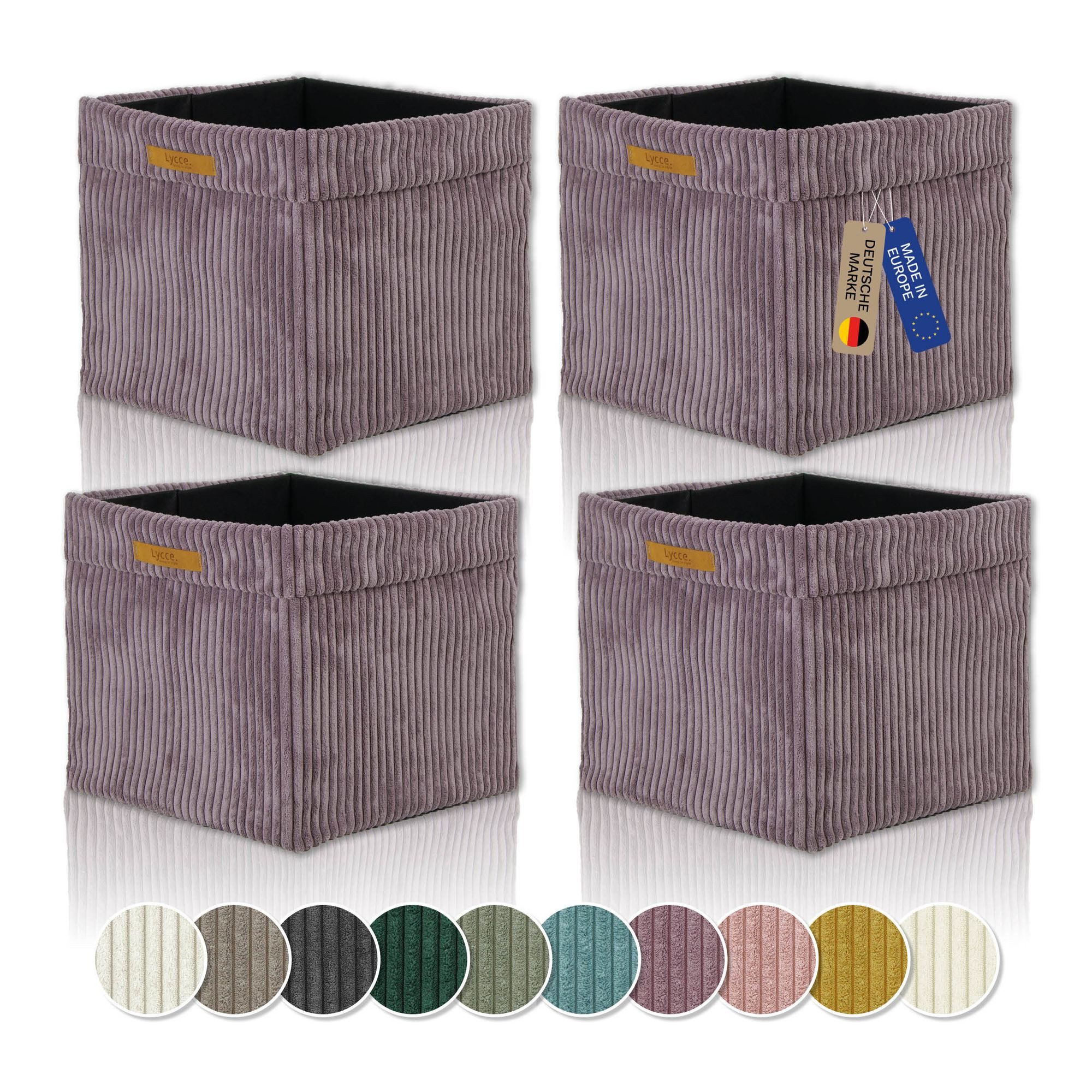 Lycce Regalkorb Kallax Boxen Cord 4er günstig online kaufen
