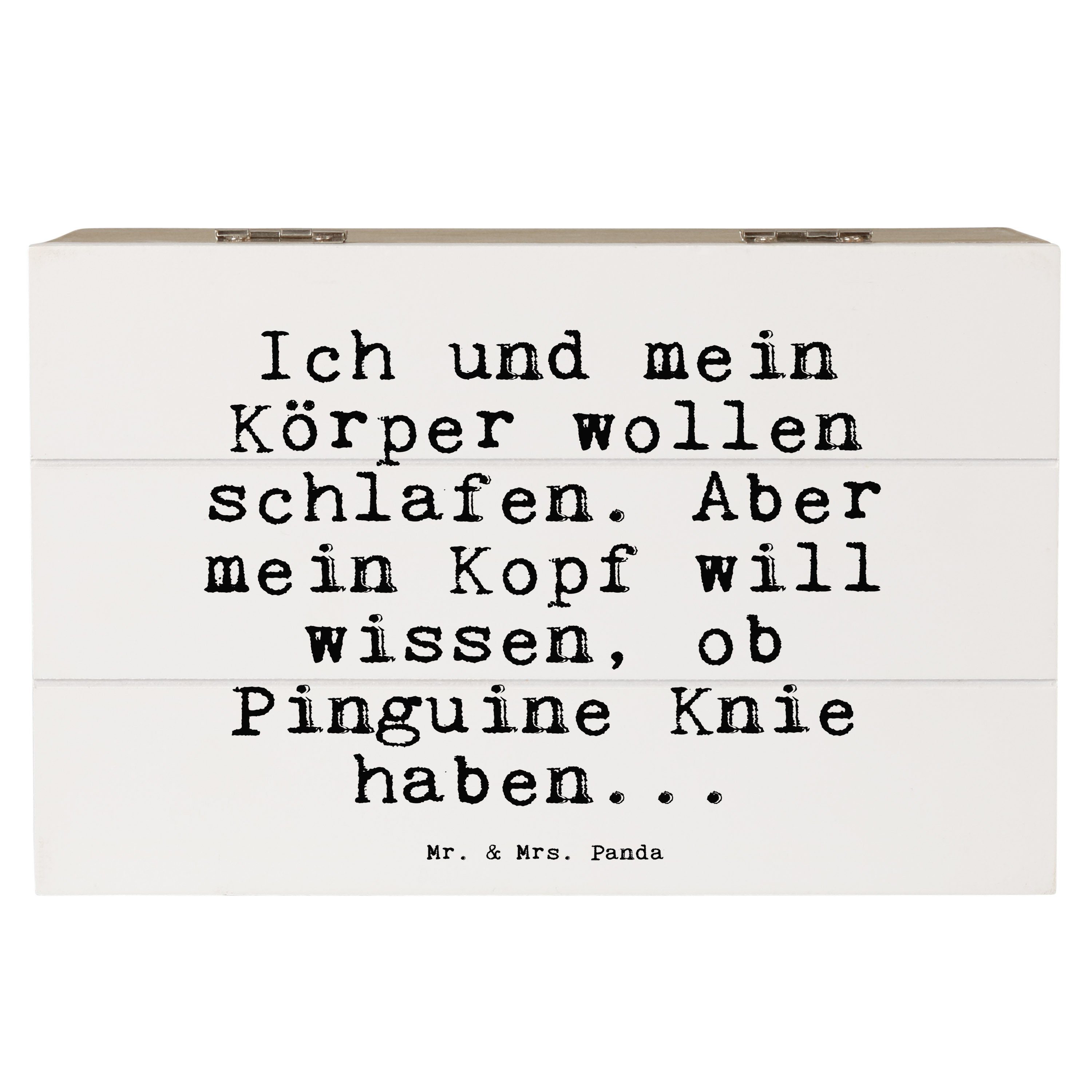 Mr. & Mrs. Panda Dekokiste »Ich und mein Körper... Weiß Geschenk