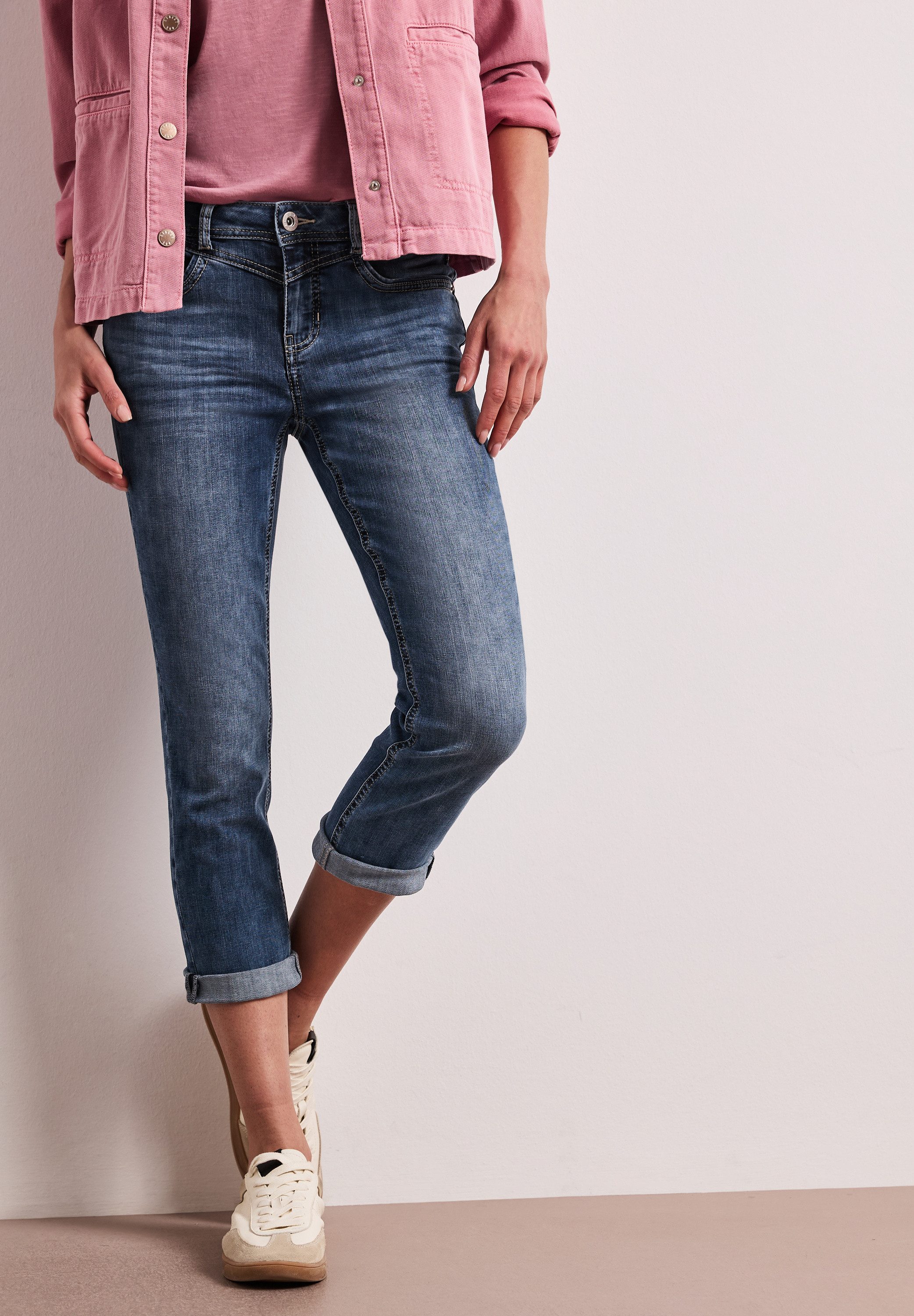 STREET ONE 7/8-Jeans Style Jane im Slim Fit und mit Stretch