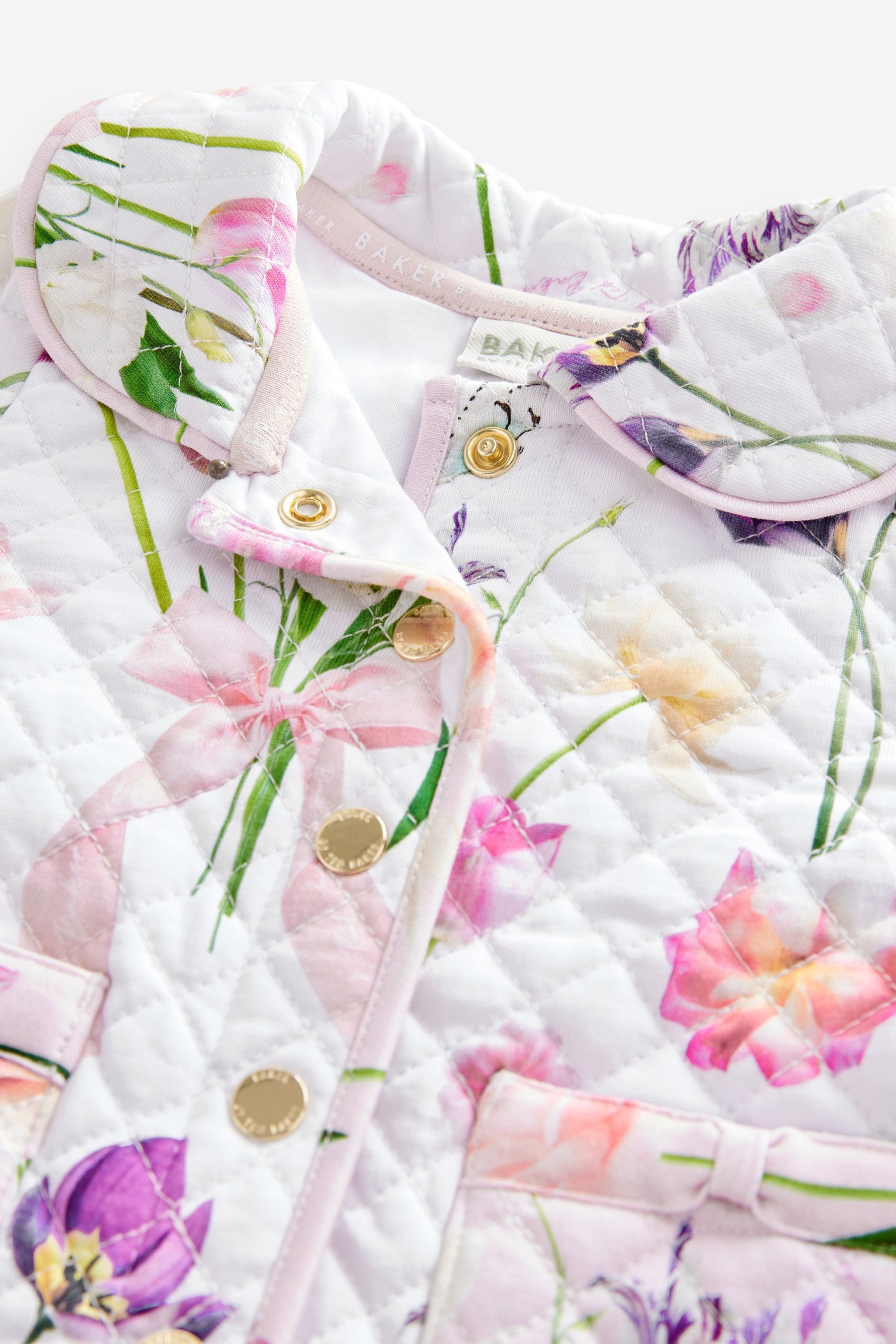 Baker by Ted Baker Steppjacke Baker by Ted Baker Steppjacke mit Blumen-Print ´´ (1-St)