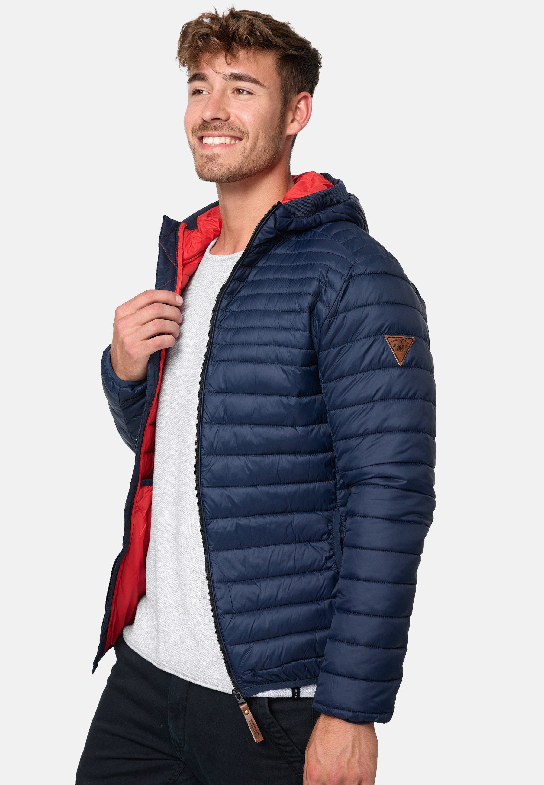 Indicode Steppjacke Bowers Navy