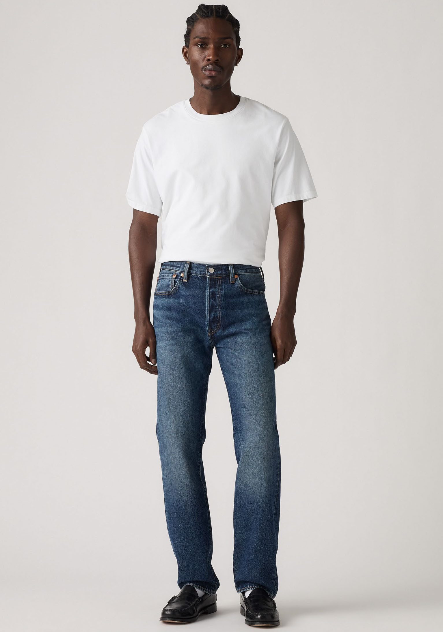 Levi's® Straight-Jeans 501 LEVI'S ORIGINAL mit Markenlabel – Bild 2 von 5