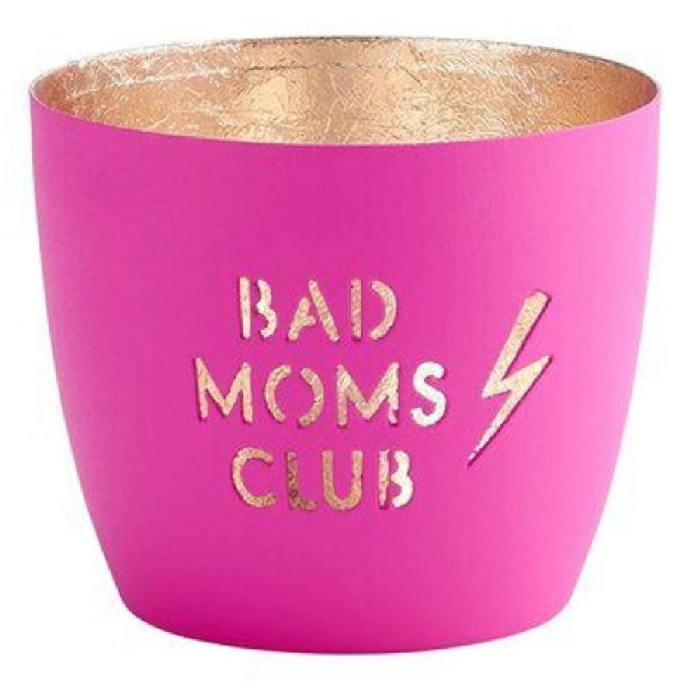 Giftcompany Kerzenhalter Windlicht Madras Bad Moms Club Neon Purple