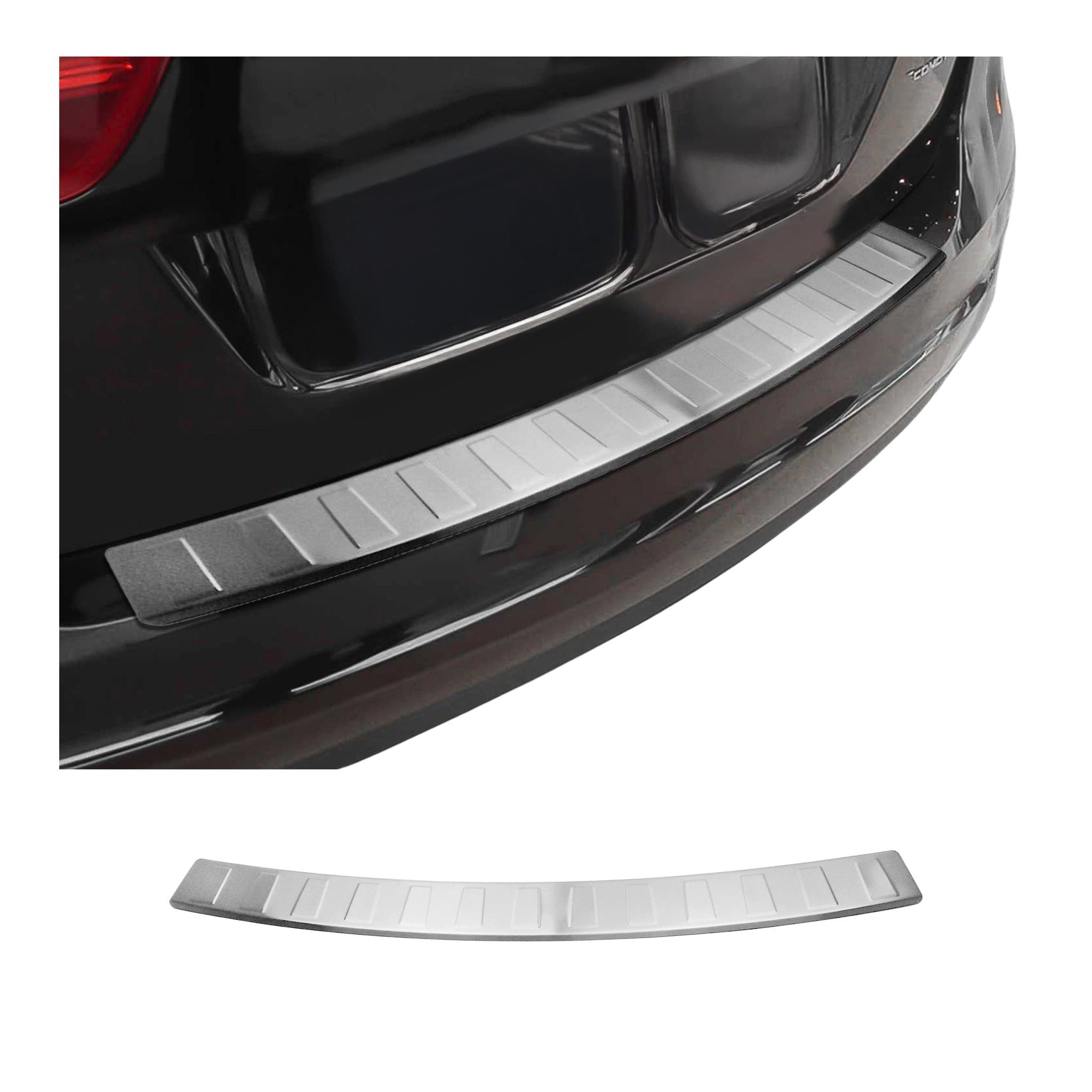 OMAC Ladekantenschutz Für Seat Alhambra VW Sharan 2010-2025 Edelstahl Chrom, Zubehör für Seat Alhambra VW Sharan 2010-2025, Langlebig,Einfache Reinigung,Einfache Installation,Rostbeständig