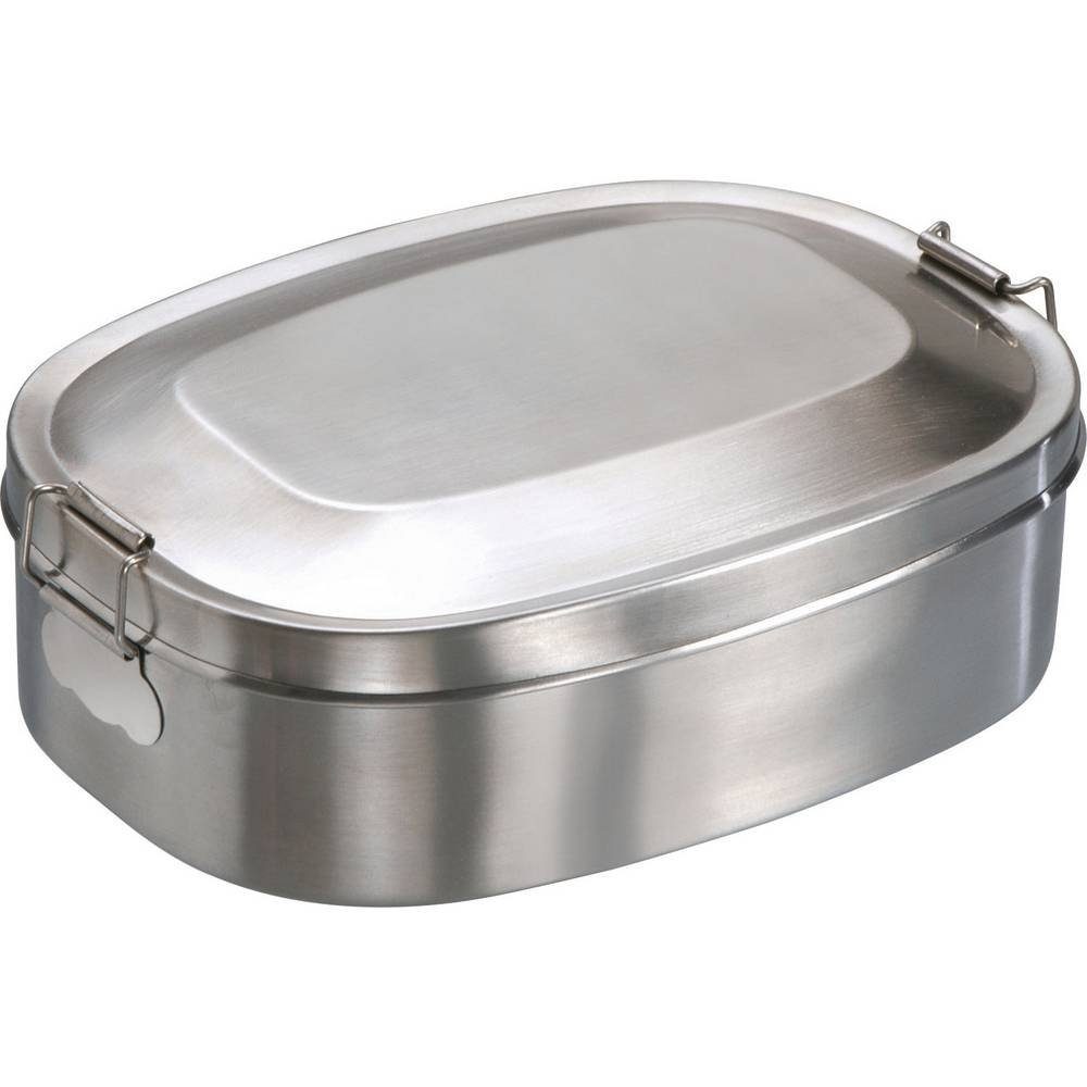 MATO interpräsent Lunchbox Vesperdose Break Edelstahl klein 0.45 Liter | Lunchboxen