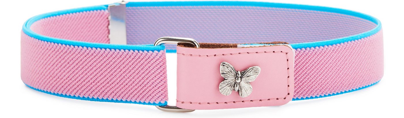Ladeheid Stoffgürtel Mädchen Gürtel Elastik-Gürtel 1-6 Jahre 34-65 cm P15G (1-St)