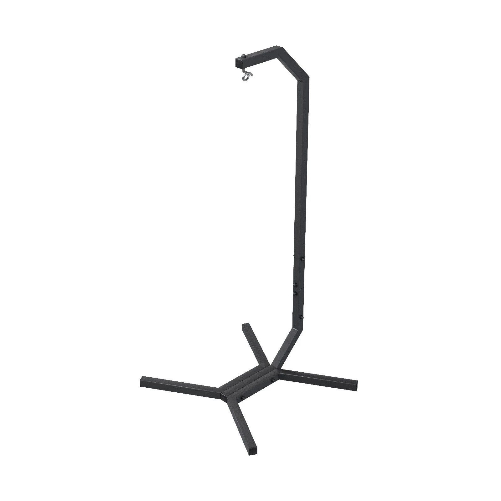 QLS Hängesessel GESTELL aus Stahl mit Haken 203 cm bis 100 kg, Stabil Outdoor pulverbeschichtet Luxus (ohne Hängesessel)