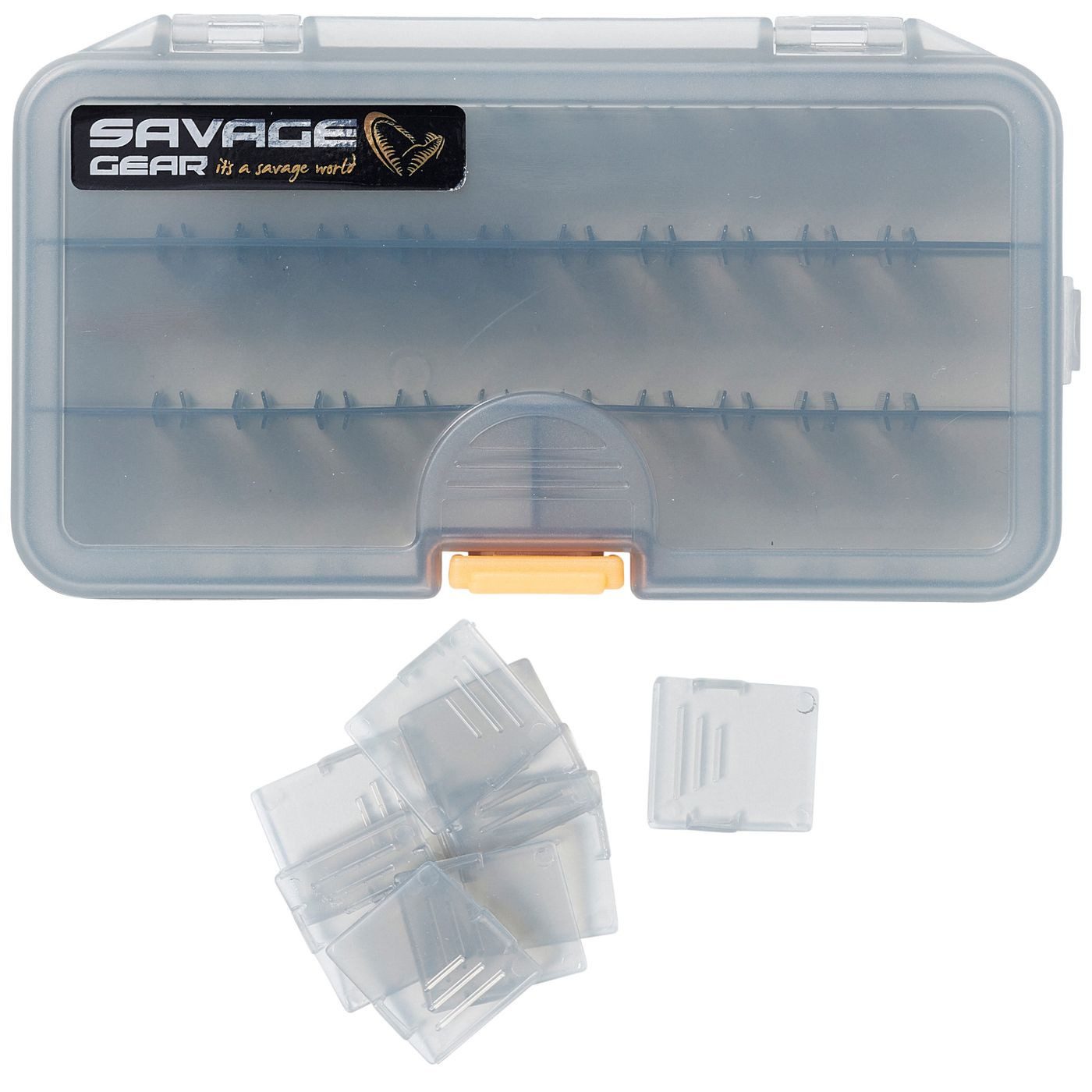 Angelkoffer Savage Gear 16,1x9,1x3,1cm Smoke Lurebox - Kunstköderbox