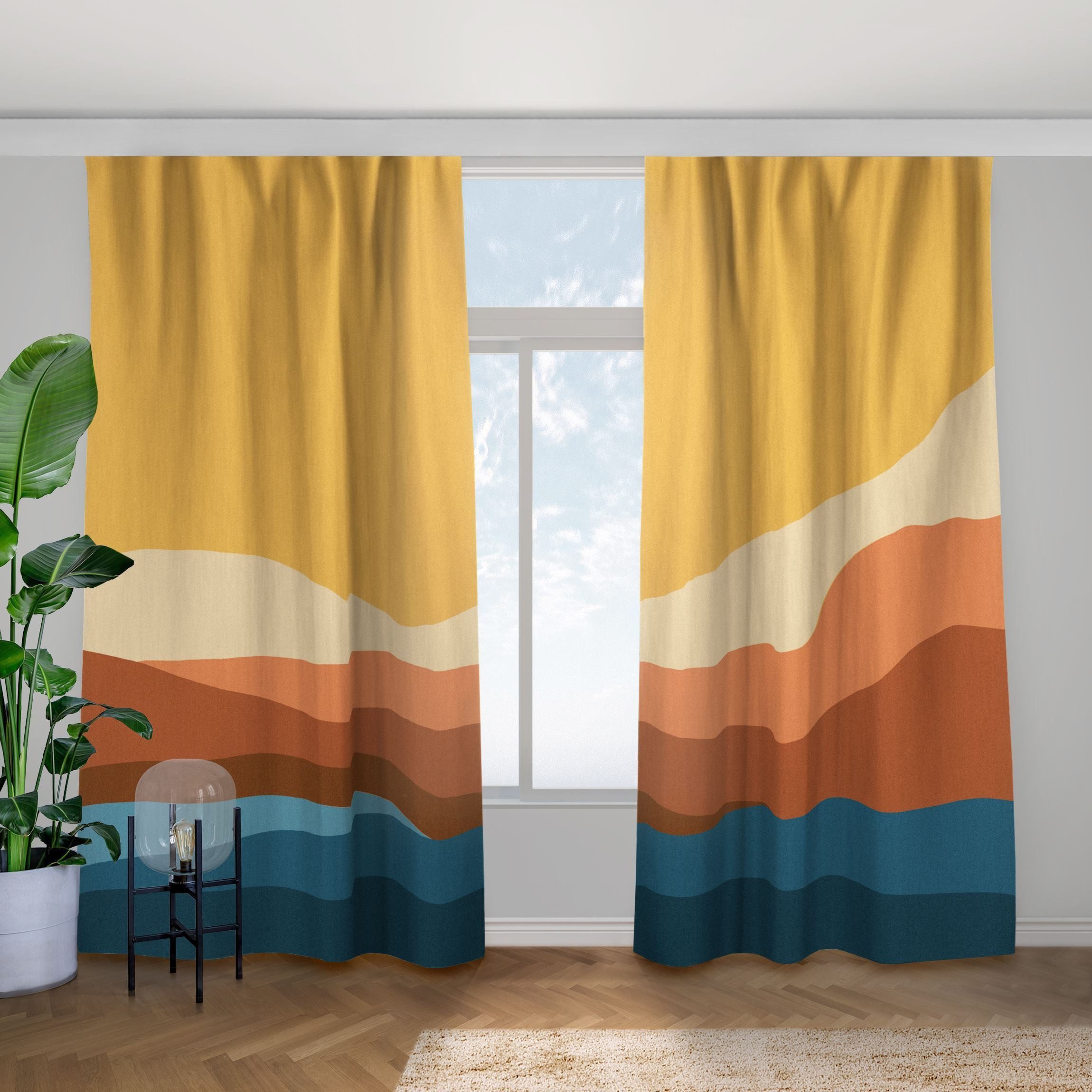 Bilderdepot24 Vorhang Gardine Kunst Natur Wüste günstig online kaufen