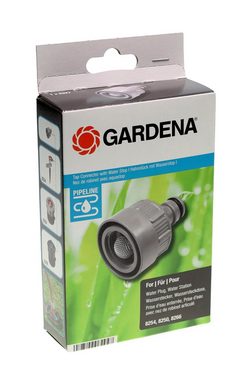 GARDENA Bewässerungssystem Gardena Hahnstück mit Wasserstop Wassersteckdose 5327-20