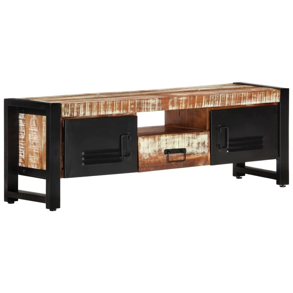 vidaXL TV-Schrank TV-Schrank 120x30x40 cm Altholz Massiv (1-St)