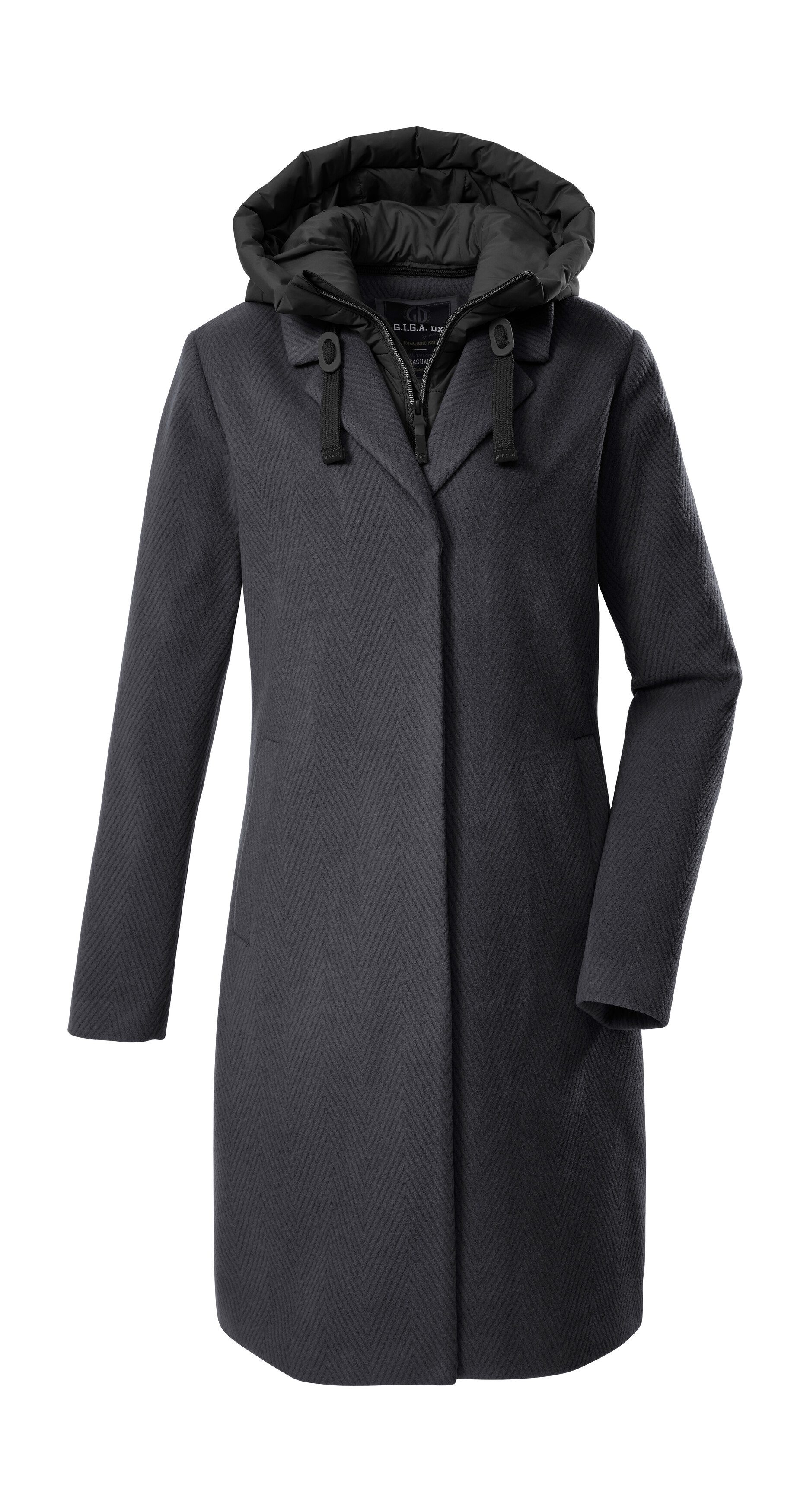 G.I.G.A. DX by killtec Parka GW 20 WMN PRK Windabweisender Damen Parka mit abnehmbarer Kapuze und Gilet