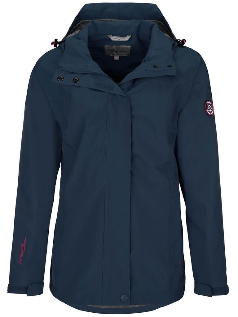 Blue Wave Funktionsjacke Damen Jacke Britta - Funktionsmantel abnehmbare Ka günstig online kaufen