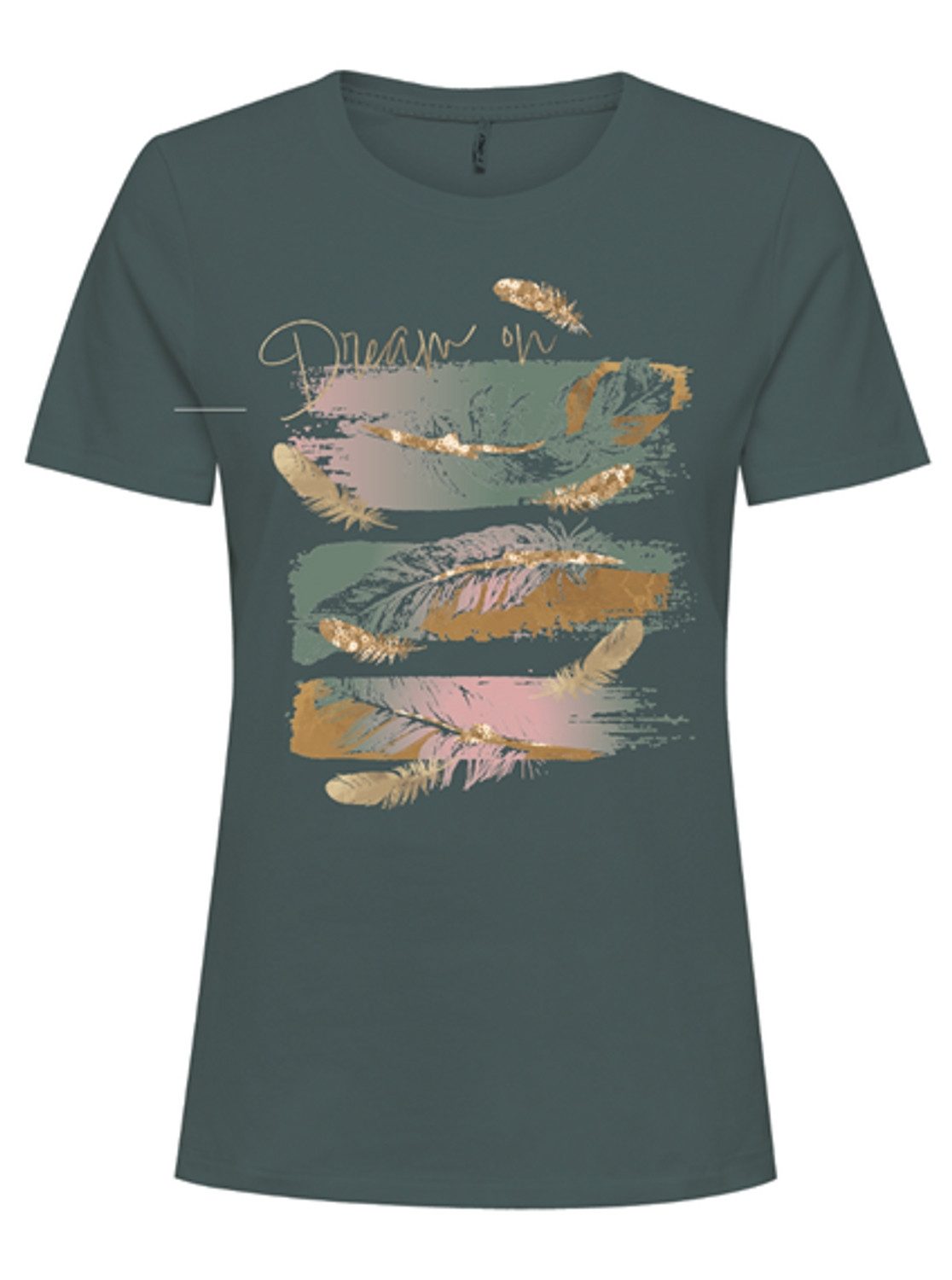 ONLY Kurzarmshirt ONLKITA LIFE REG S/S günstig online kaufen