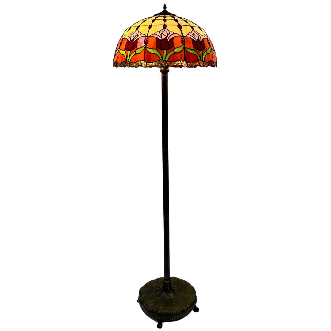 abc HOME Tischleuchte, Deckenleuchte, Stehleuchte, Farbenfroh, Tiffanystil