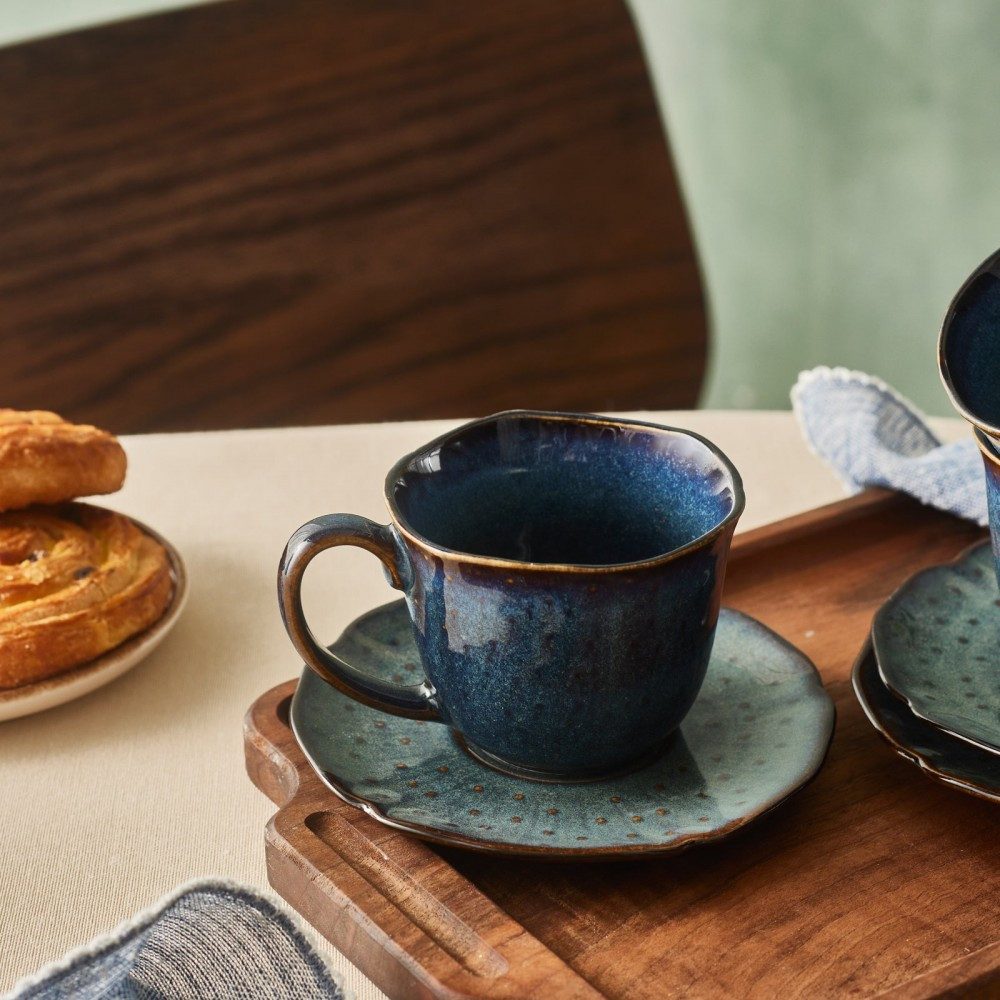 Karaca Teeservice Karaca Bryggen Reaktiv 250 Ml Teetasse Für 6 Personen