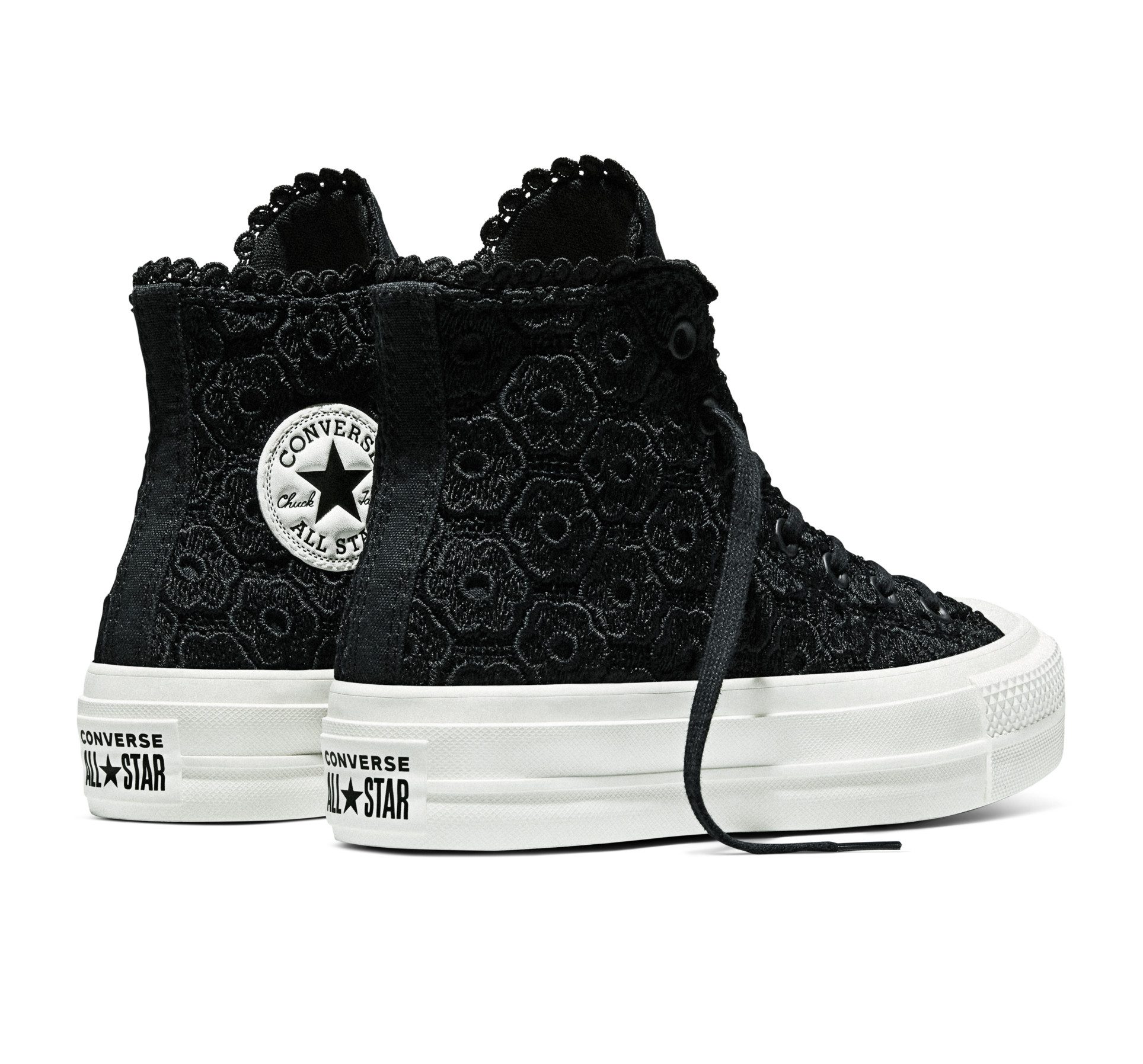 Converse CHUCK TAYLOR ALL STAR LIFT PLATFORM CROCHET Sneaker für vielseitige Freizeitaktivitäten, mit Gummilaufsohle – Bild 5 von 5