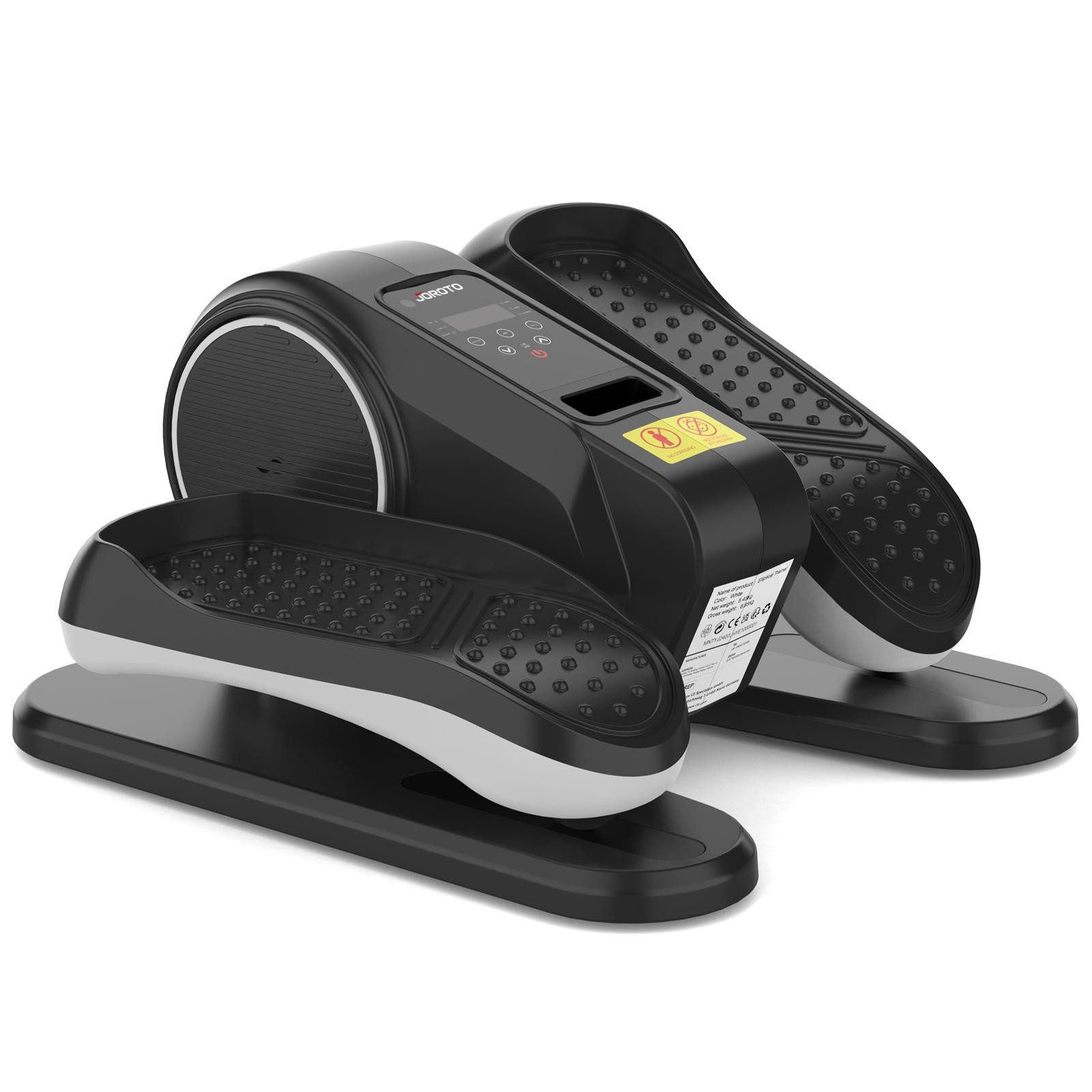 JOROTO Crosstrainer YDE10 Mini Ellipsentrainer für zu Hause, mit LED-Display und Fernbedienung, 12 Geschwindigkeitsstufe