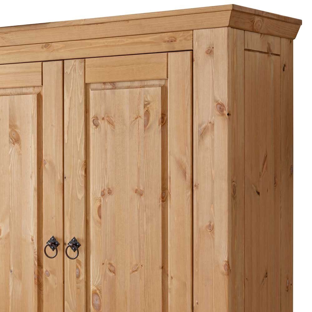 Pharao24 Wäscheschrank Caribea aus Massivholz