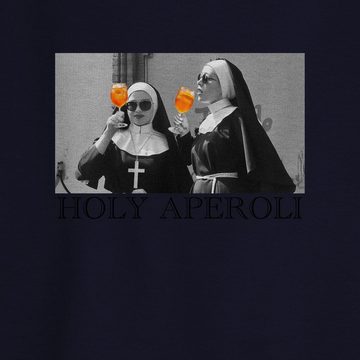 Shirtracer Sweatshirt Holy Aperol Holy Aperoli Holy Spritz Mädelsabend Ladies Night (1-tlg) Karneval & Fasching