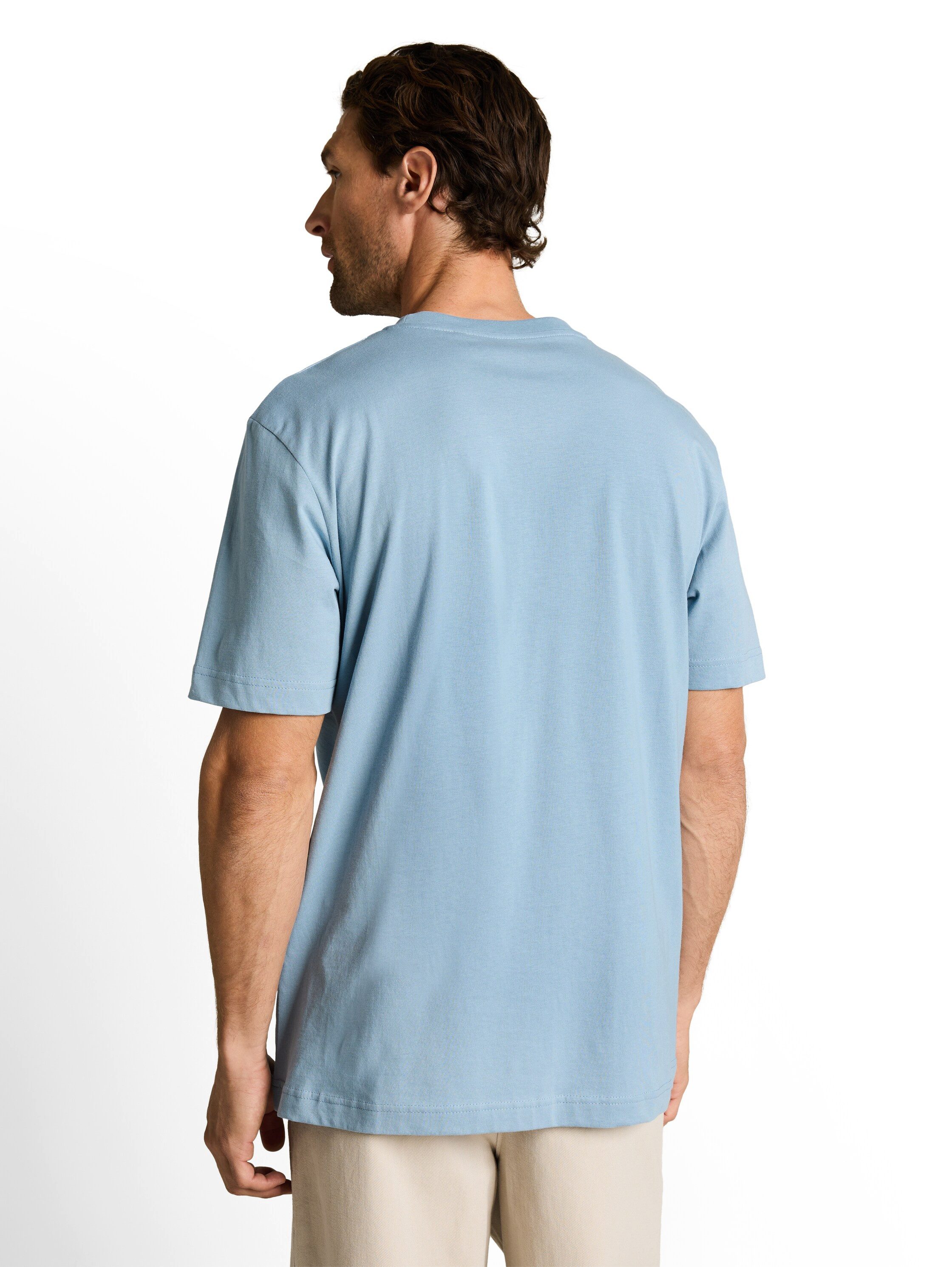 TOM TAILOR T-Shirt Sommershirt mit Frontprint günstig online kaufen