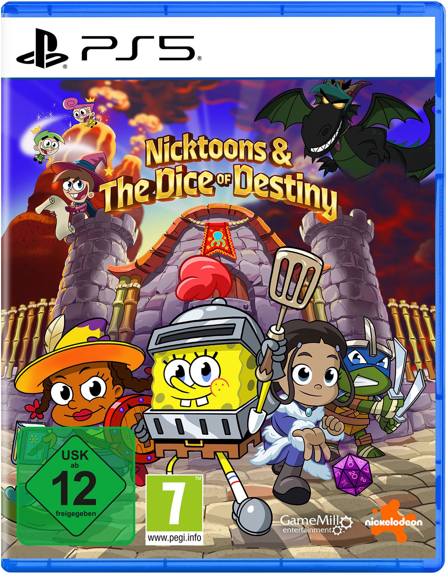 Nicktoons & The Dice of Destiny (Blu-ray Disc), PlayStation 5