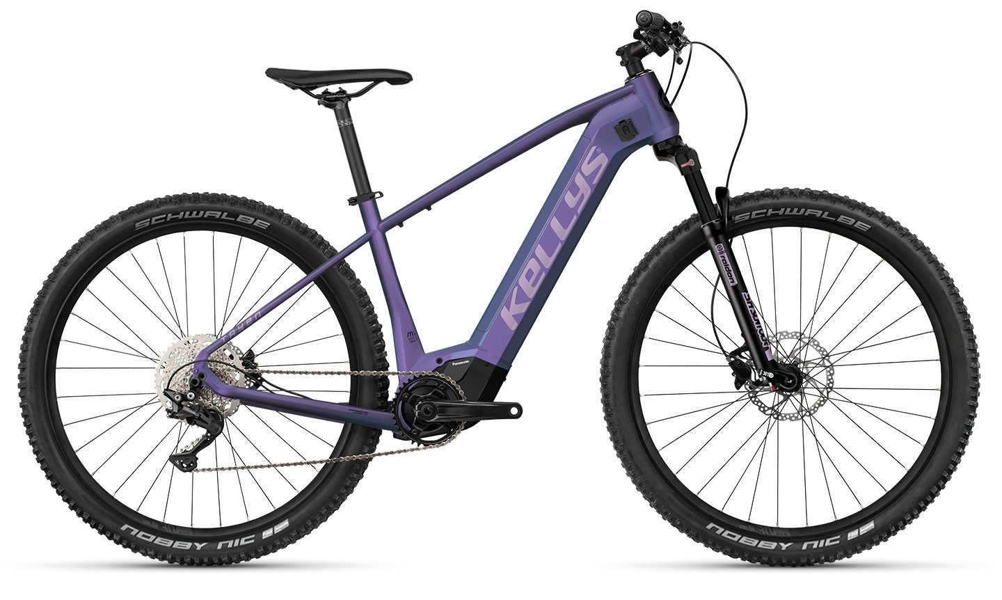 Kellys E-Bike E-MTB Hardtail Tayen R50 P Magic Pink 27,5" 725 Wh Diamant, 10 Gang Shimano SHIMANO Cues U6000 (direct mount) Schaltwerk