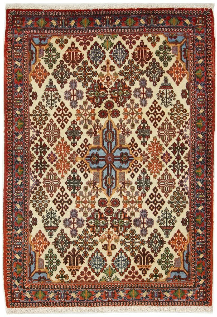 Orientteppich Meymeh 116x161 Handgeknüpfter Orientteppich / Perserteppich, Nain Trading, rechteckig, Höhe: 12 mm