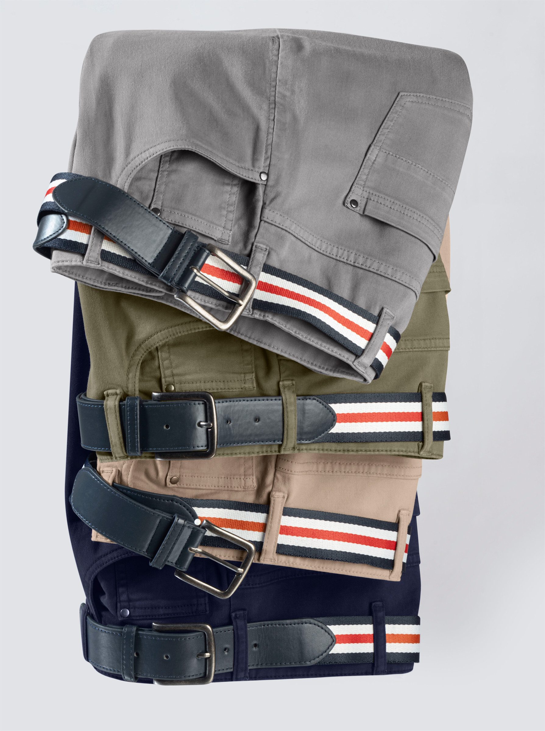 Sieh an! Chinohose 5-Pocket-Jeans