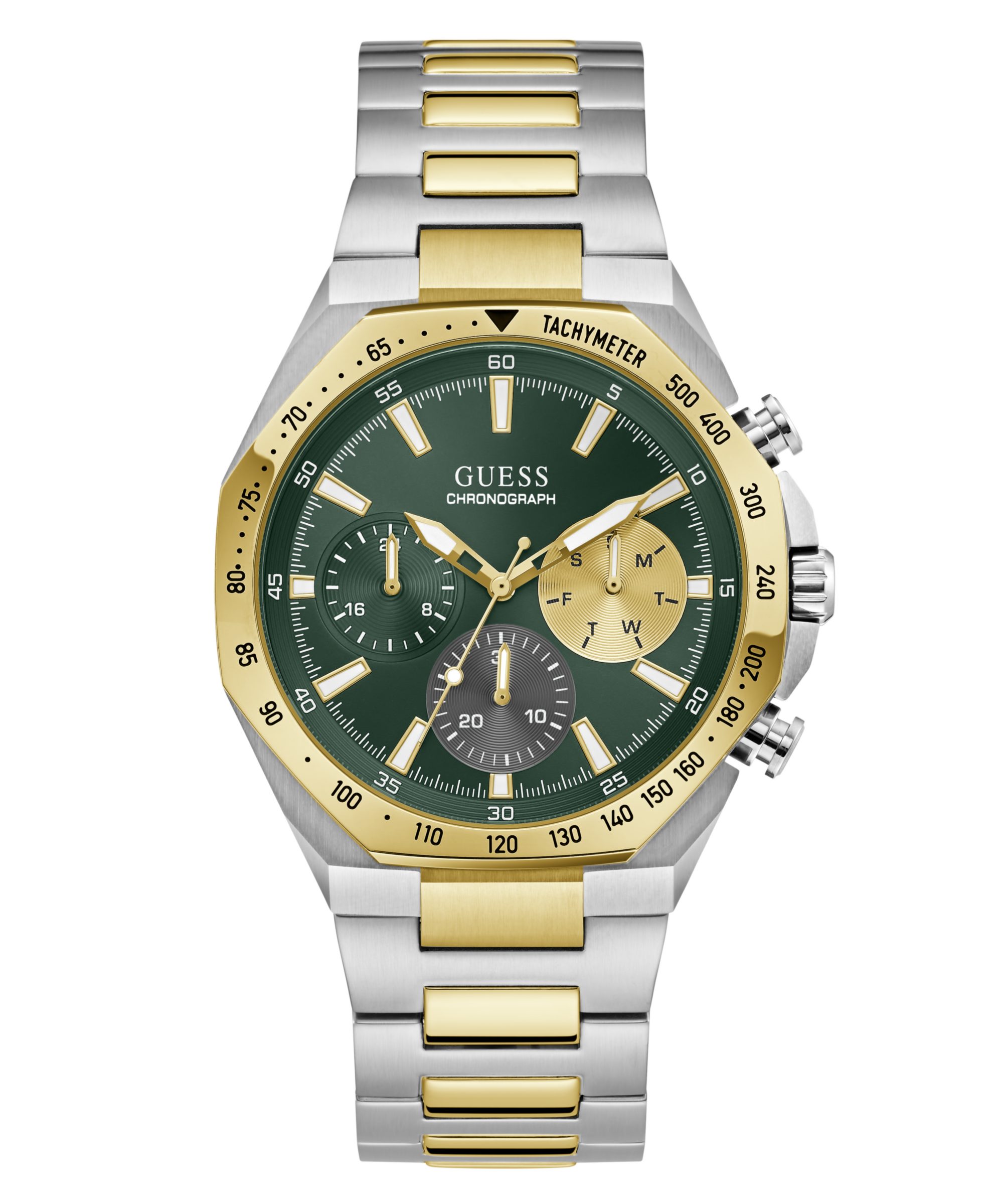 Guess Multifunktionsuhr BLAKE GW1122G4, Quarzuhr, Armbanduhr, Herrenuhr, Edelstahlarmband, analog, Tag
