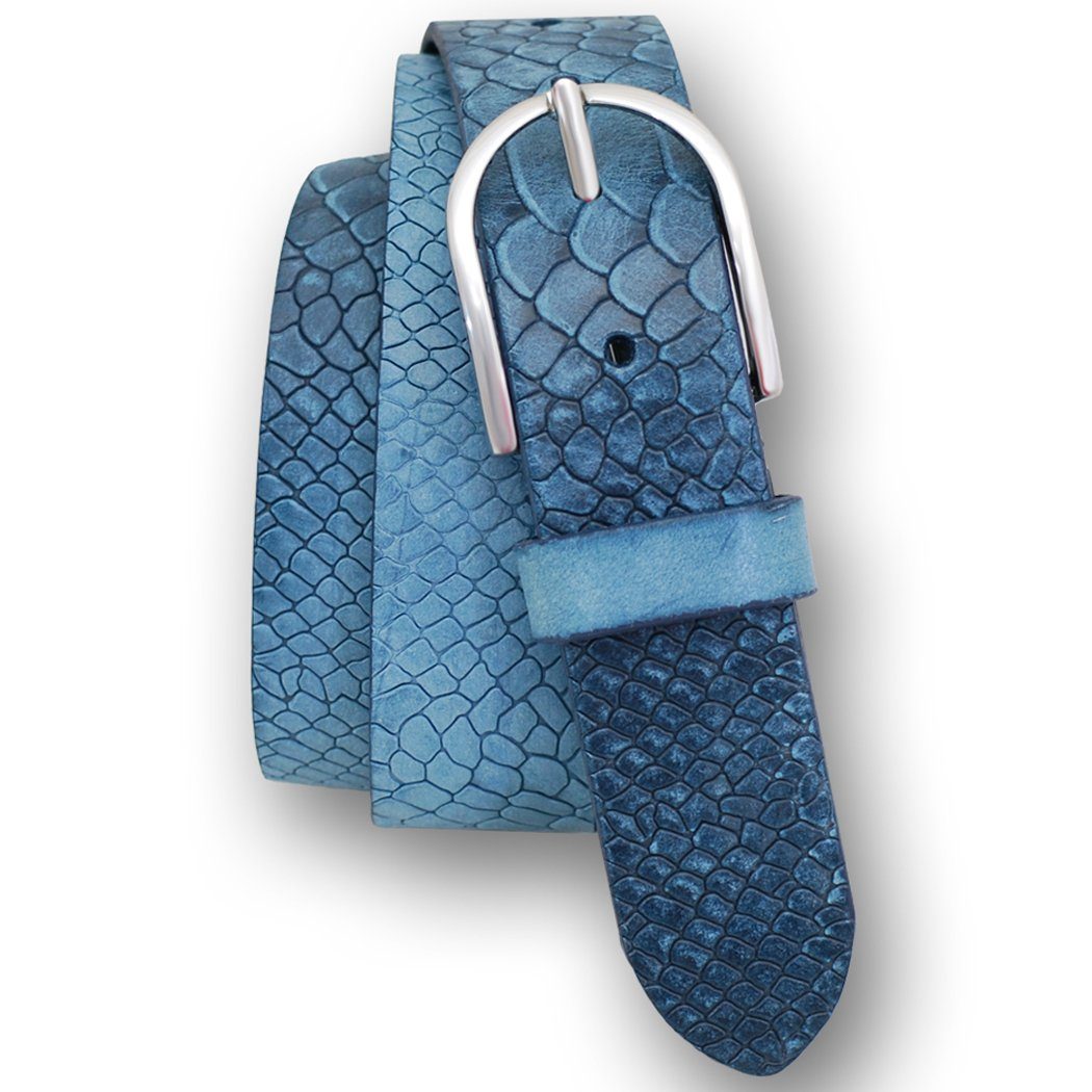 VITTOZZI Ledergürtel Gürtel, Cremona 3,5cm