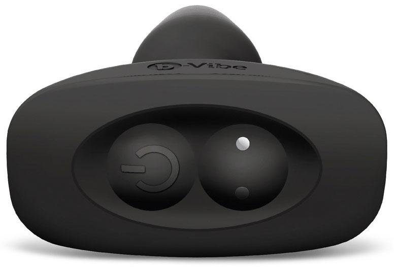 Vibro-Plug, mit Analplug b-Vibe Schwarz Funk-Fernbedienung