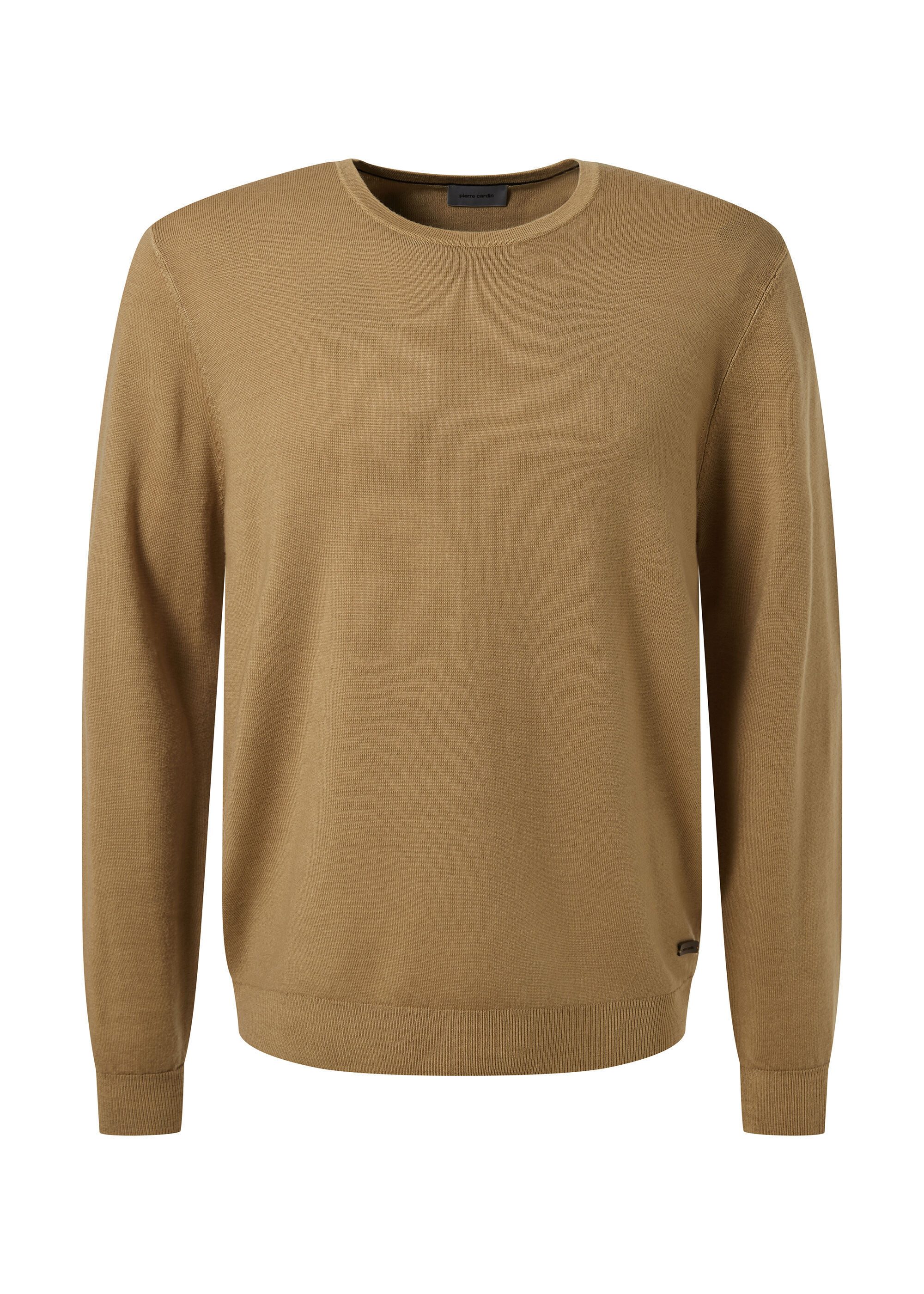 Pierre Cardin Rundhalspullover mit Rundhalsausschnitt günstig online kaufen