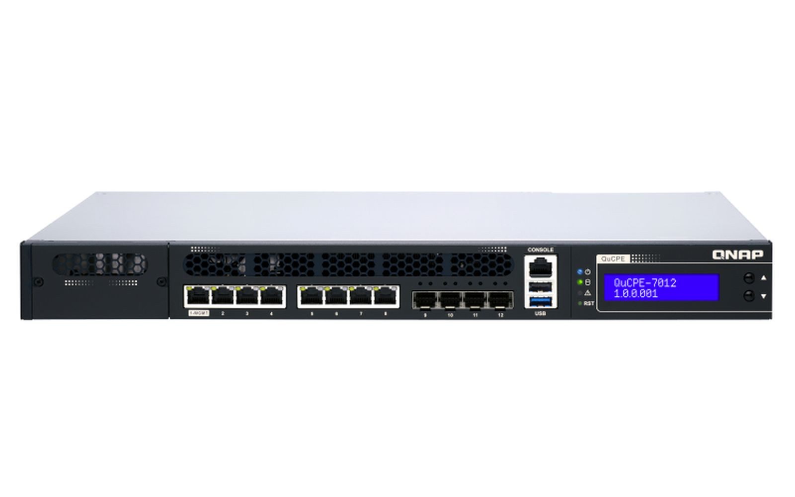 QNAP QuCPE-7012 - Virtualisierungsanwendung - 10GbE, 2.5GbE NAS-Server