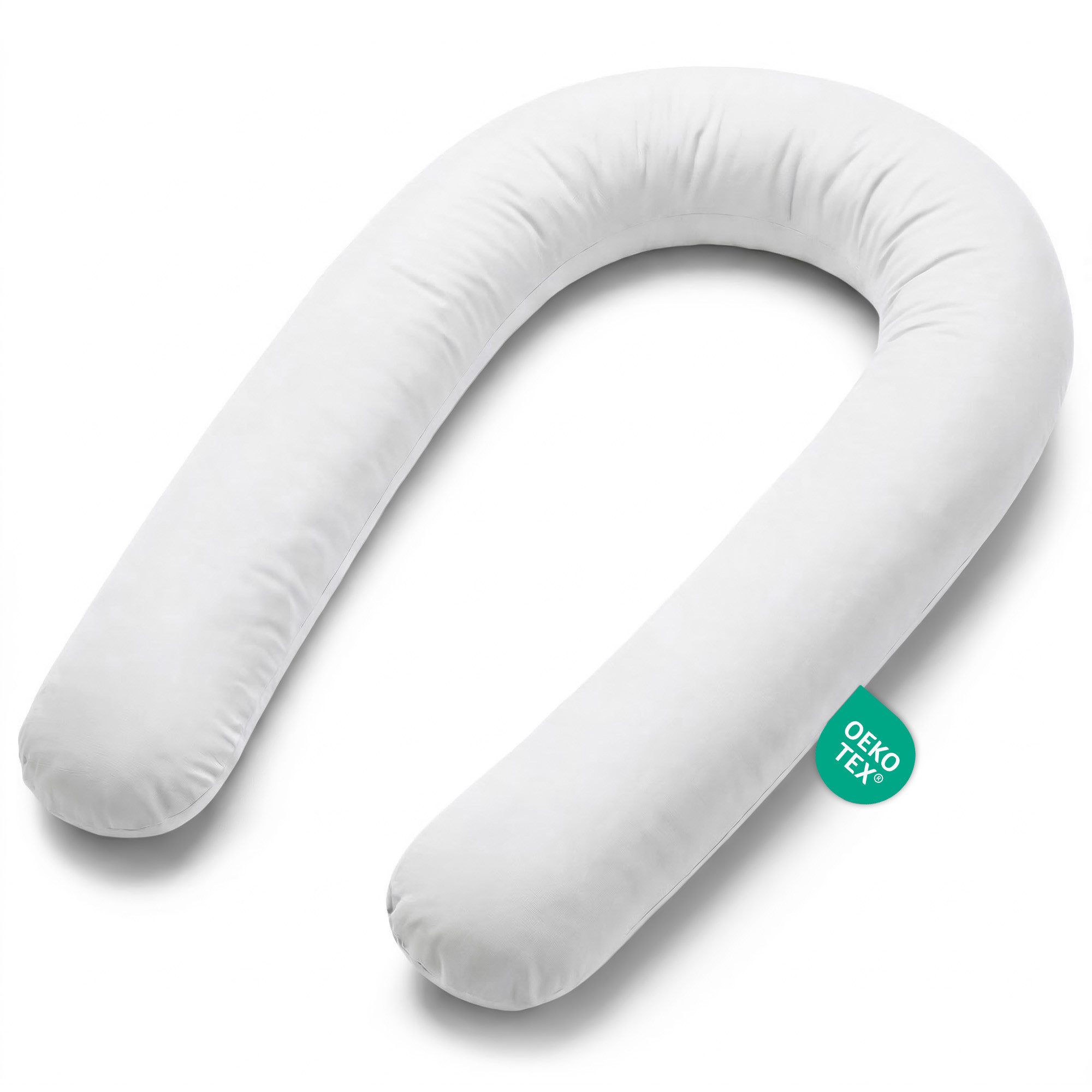 Totsy Baby Seitenschläferkissen Bettschlange Body Pillow - Kopfkissen lang Bettrolle Schlafkissen