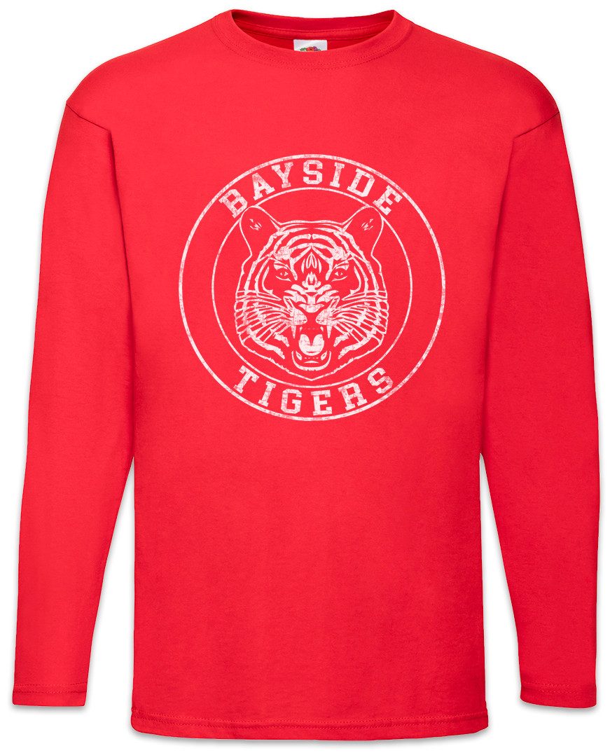 Langarmshirt Bayside Tigers Fighting Langarm T-Shirt Mannschaft Saved Team Symbol