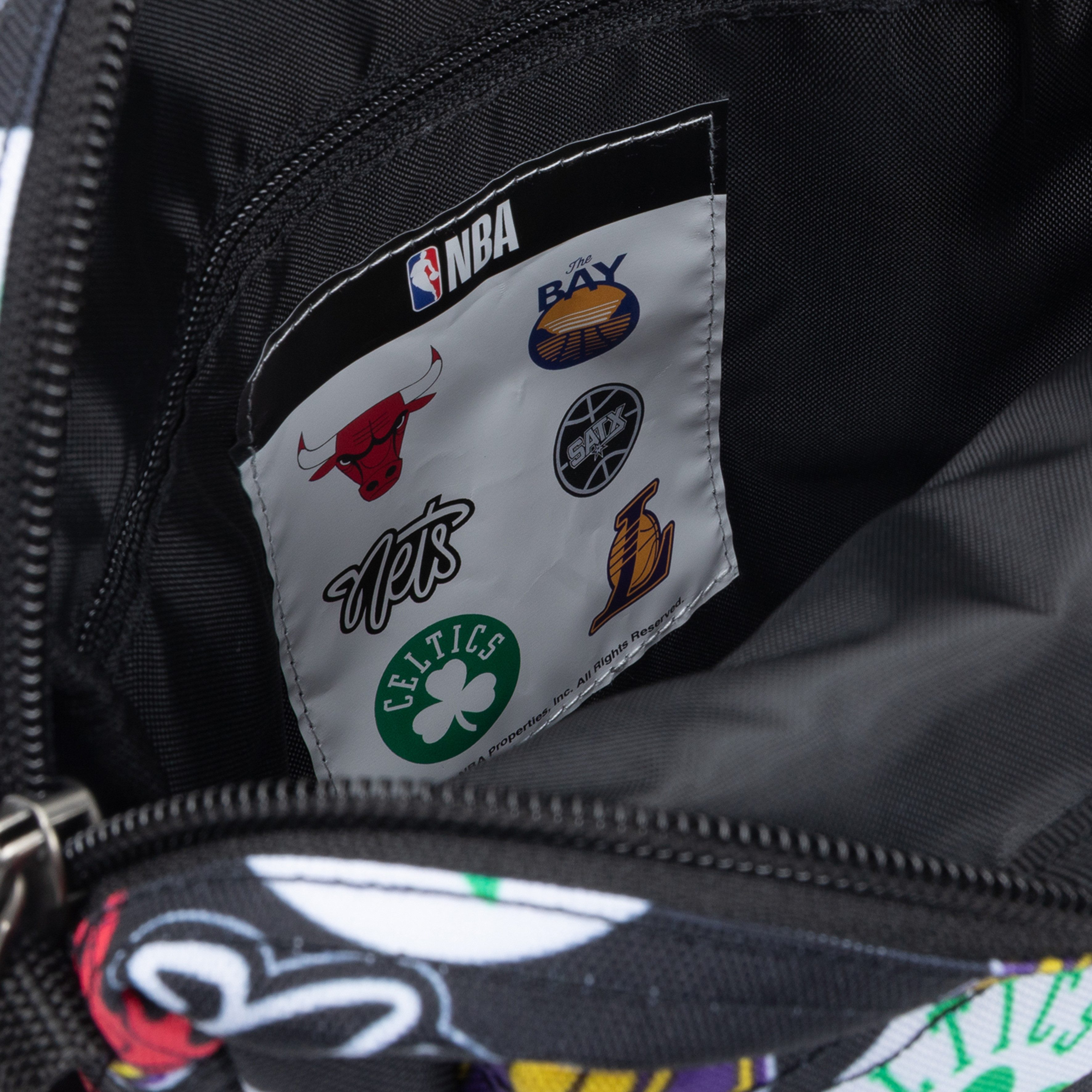 Eastpak Schultertasche ARCADE MINI BAG NBA x EASTPAK, Mini Bag, Basketball NBA, Exklusives Design in limitierter Auflage – Bild 2 von 4