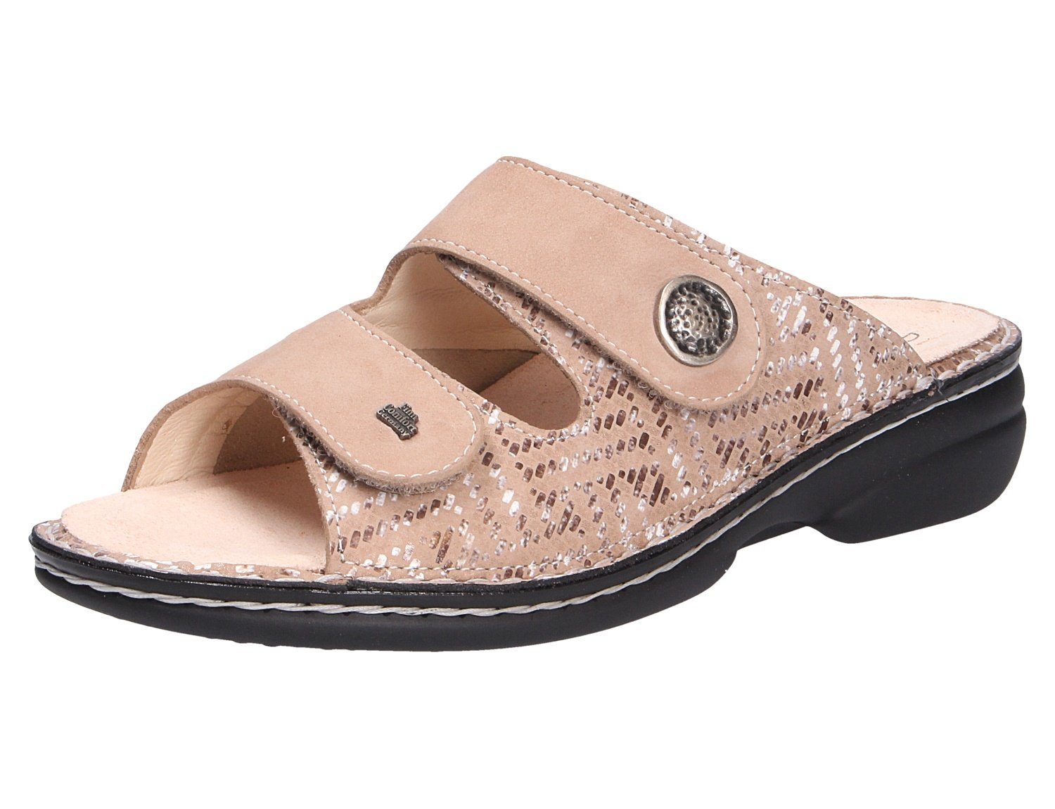 Finn Comfort ZENO Pantolette Hochwertige Qualität sesame