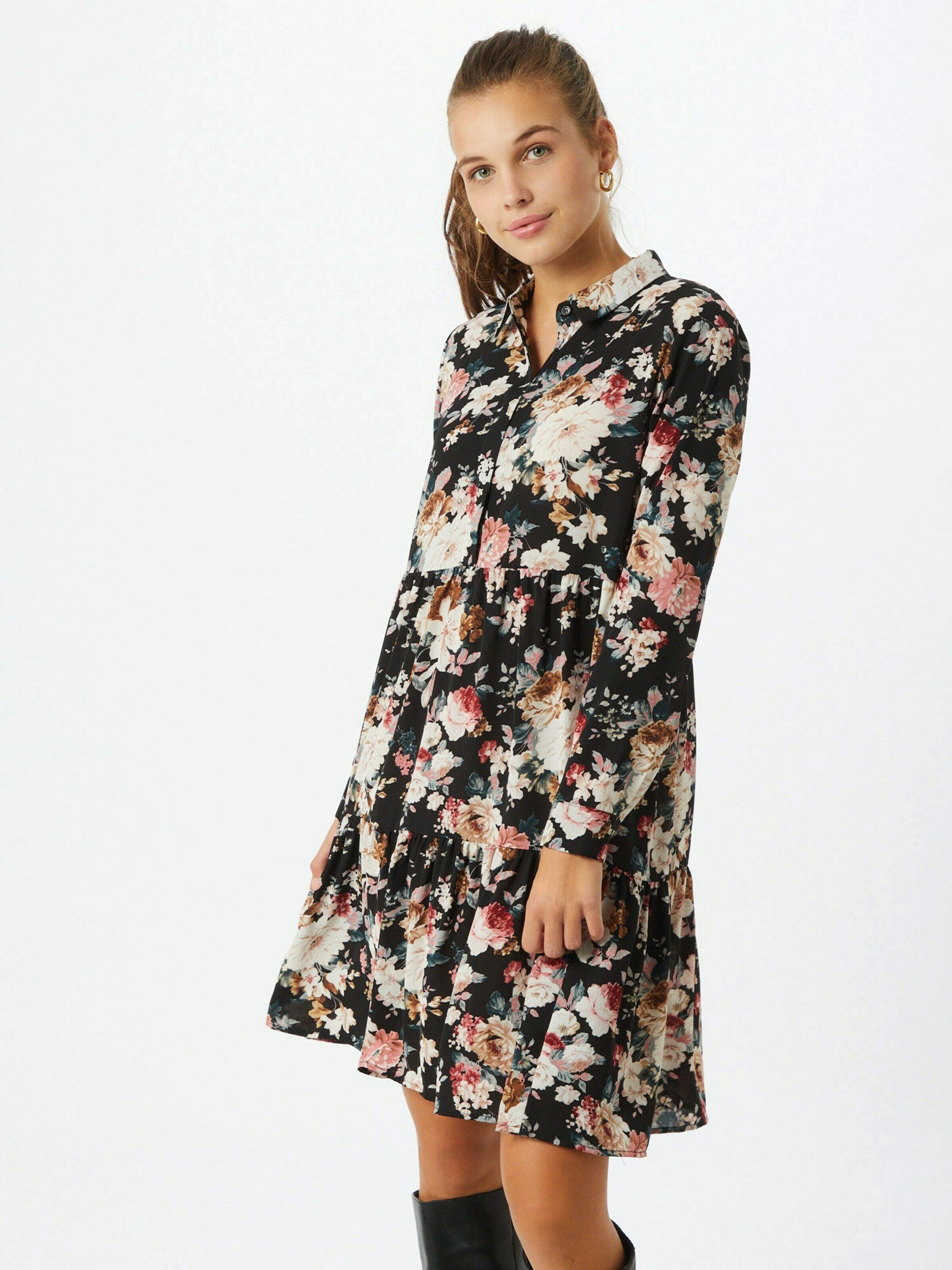 ONLY Blusenkleid Larry (1-tlg) Falten