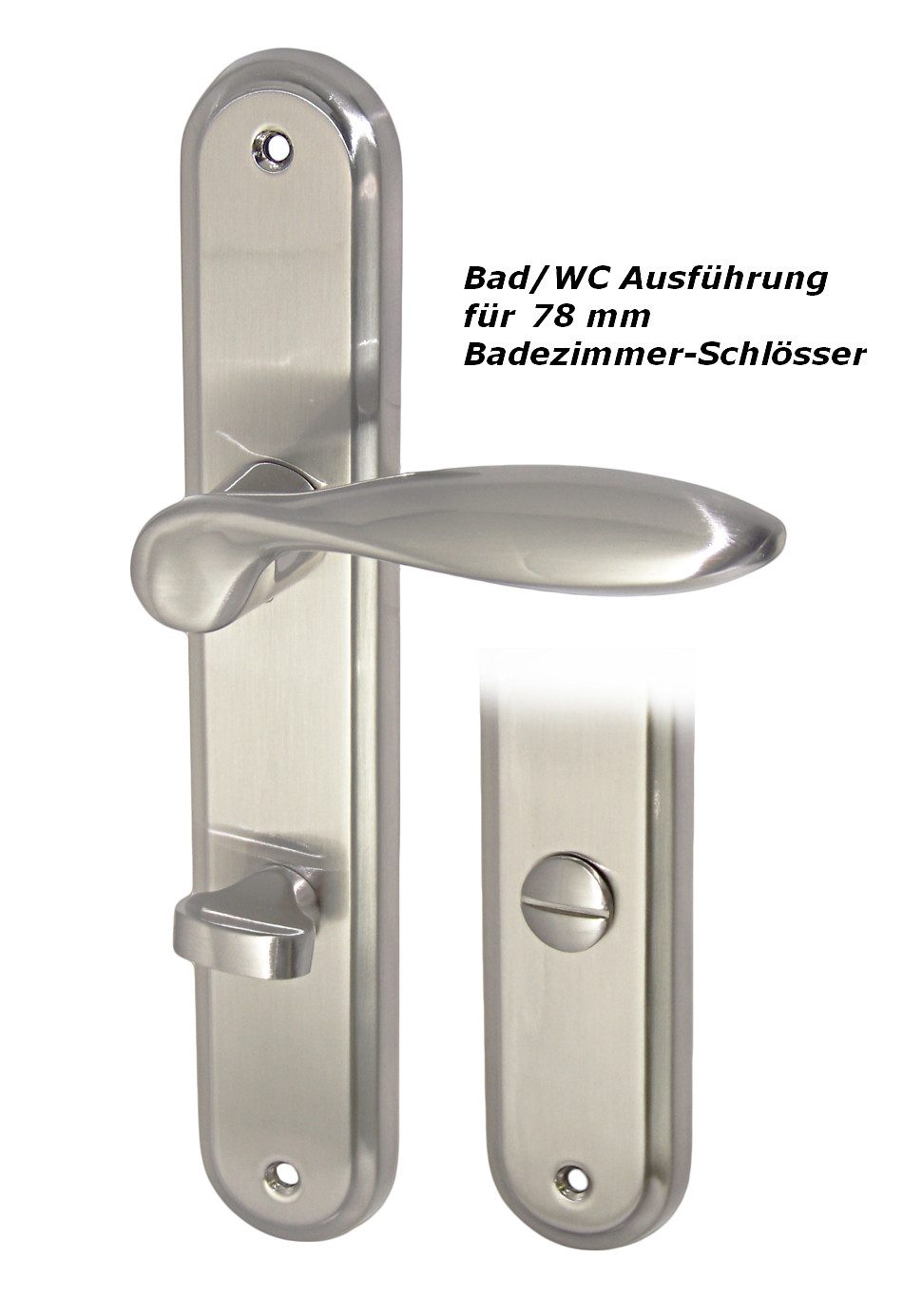 Drückergarnitur Türbeschlag 1384-G LS WC Drückergarnitur, günstig online kaufen