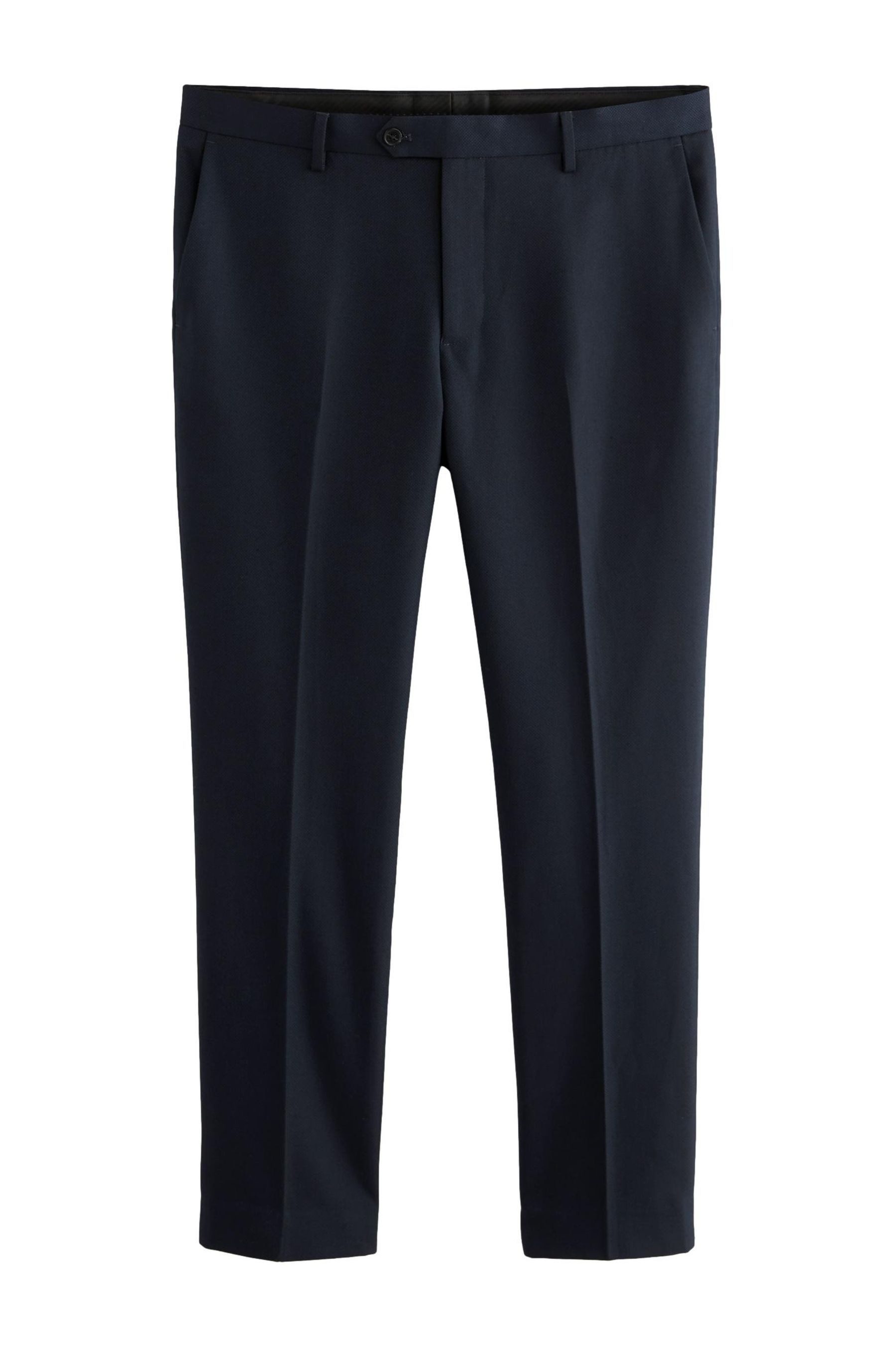 Anzughose Strukturierter Anzug: Slim Fit Hose
