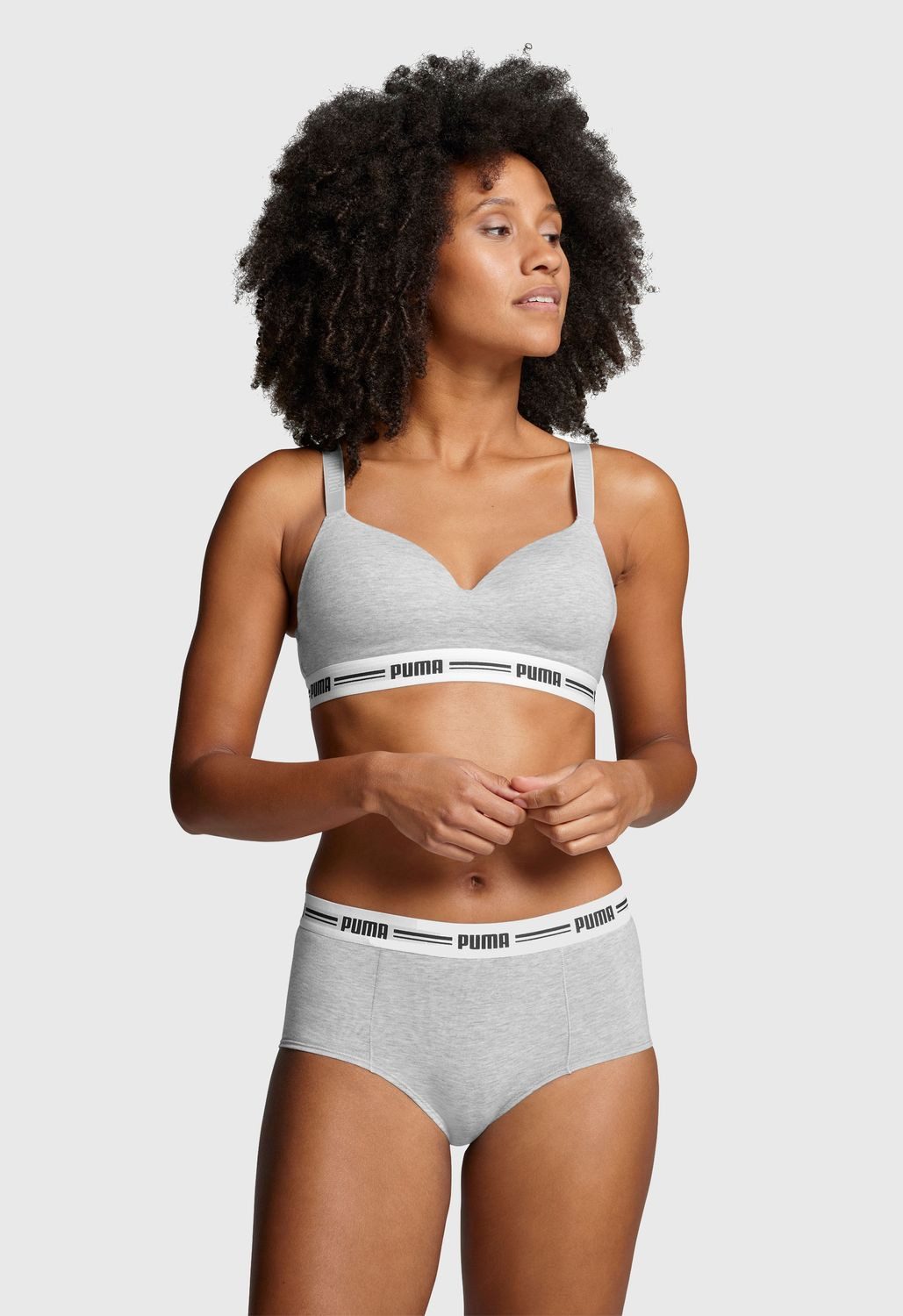 PUMA BODYWEAR Slip Everyday umlaufendes PUMA-Logo im Bündchen