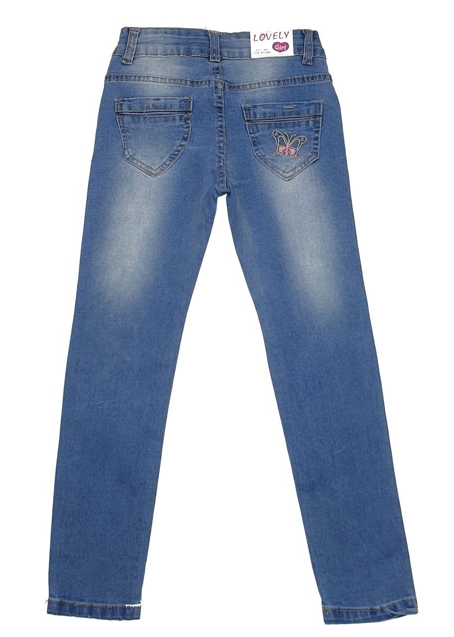Girls Fashion Jeans 5-Pocket-Jeans M28 Mädchen Stretch, Hose