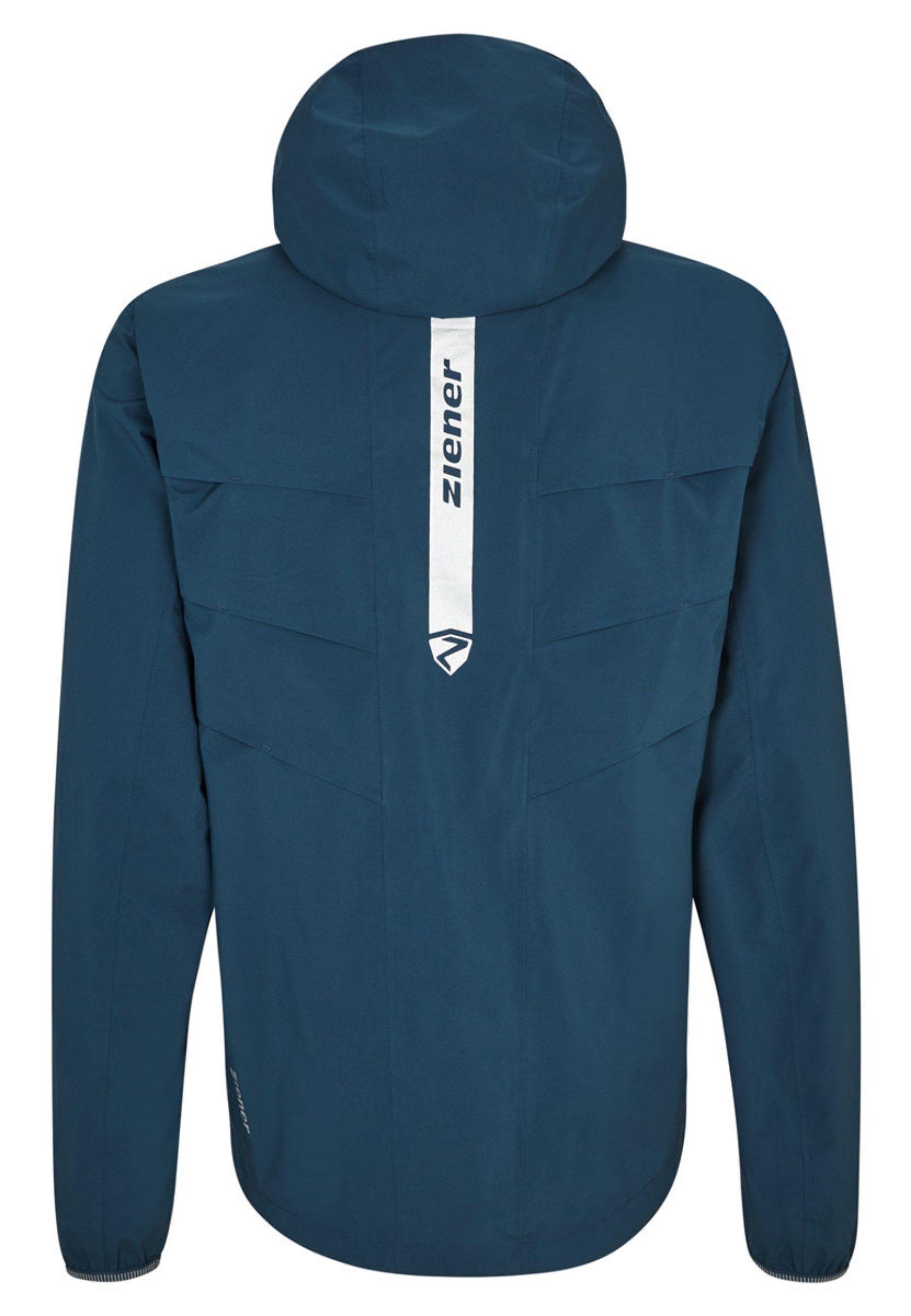 Ziener Regenjacke Jacke NARON man Kapuzenjacke (1-St)