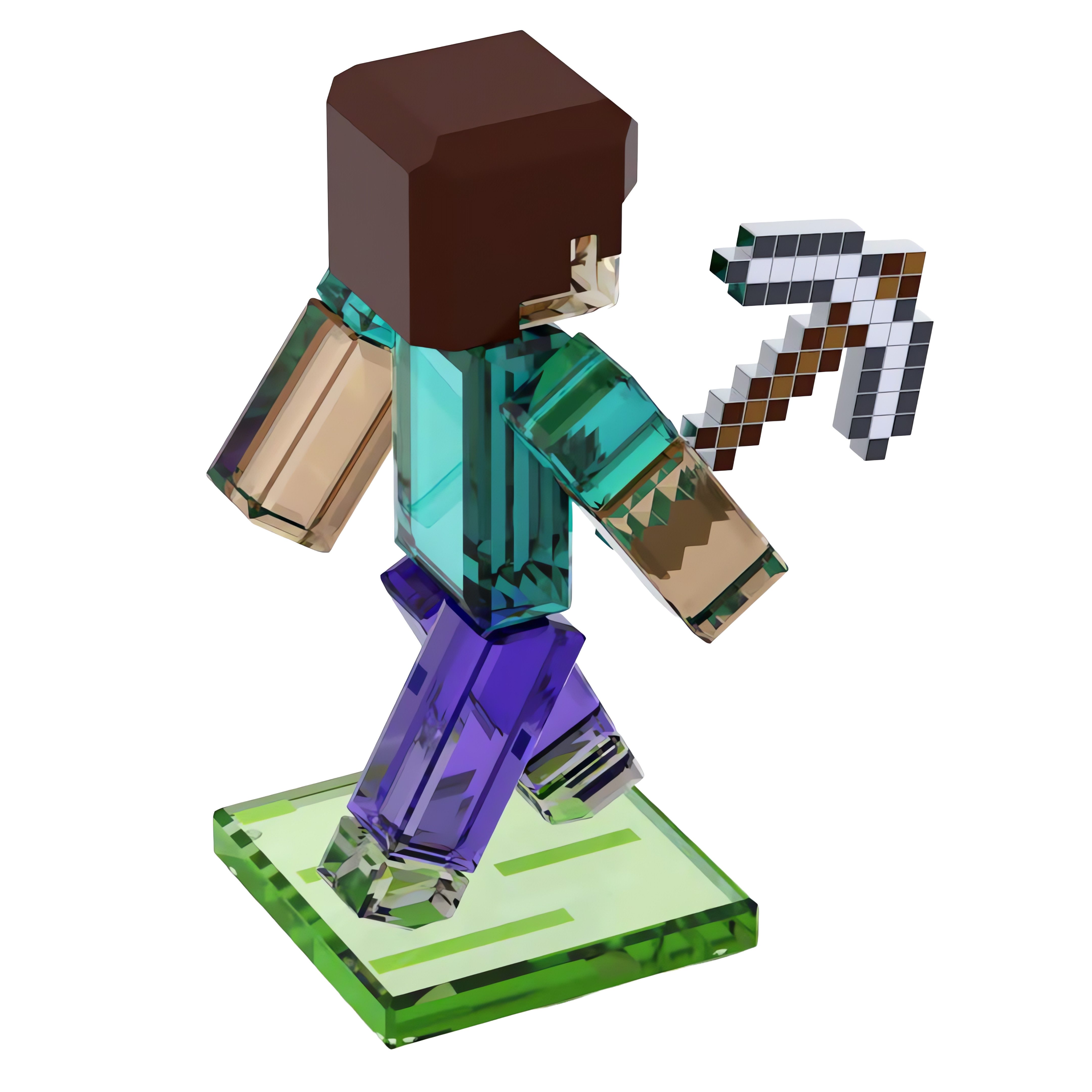 Swarovski Dekofigur Kristallfigur Sammelfigur Minecraft Steve, (1 St)