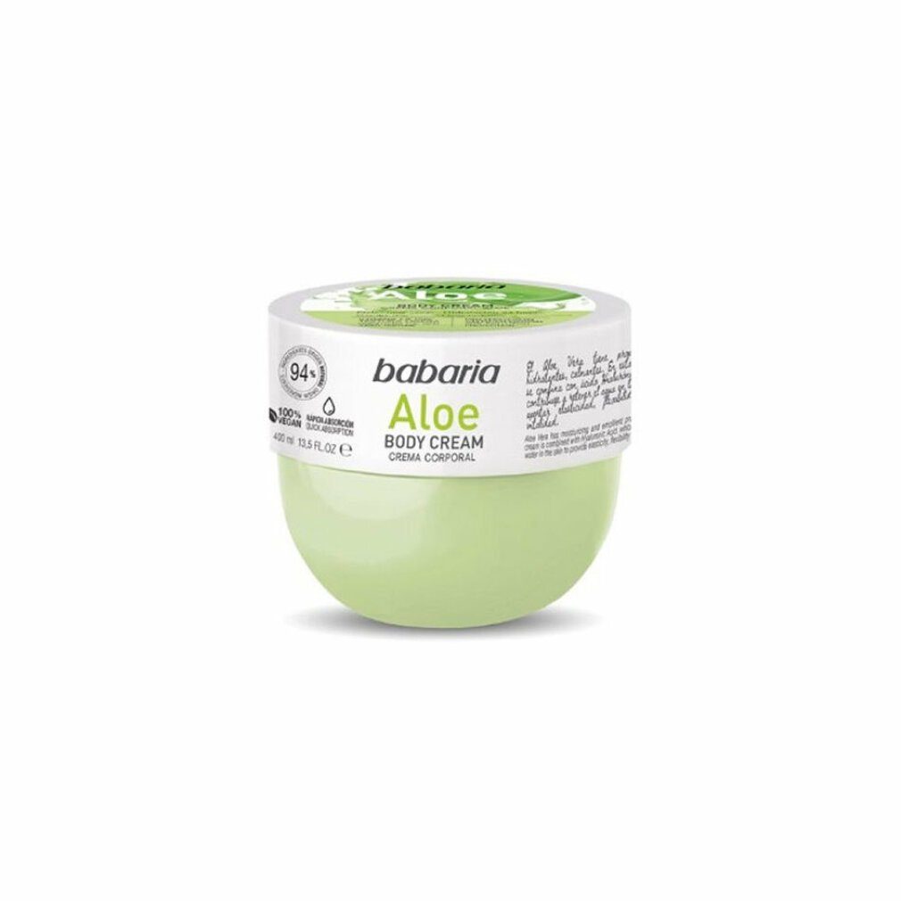 babaria Körperpflegemittel Aloe Körpercreme 400ml