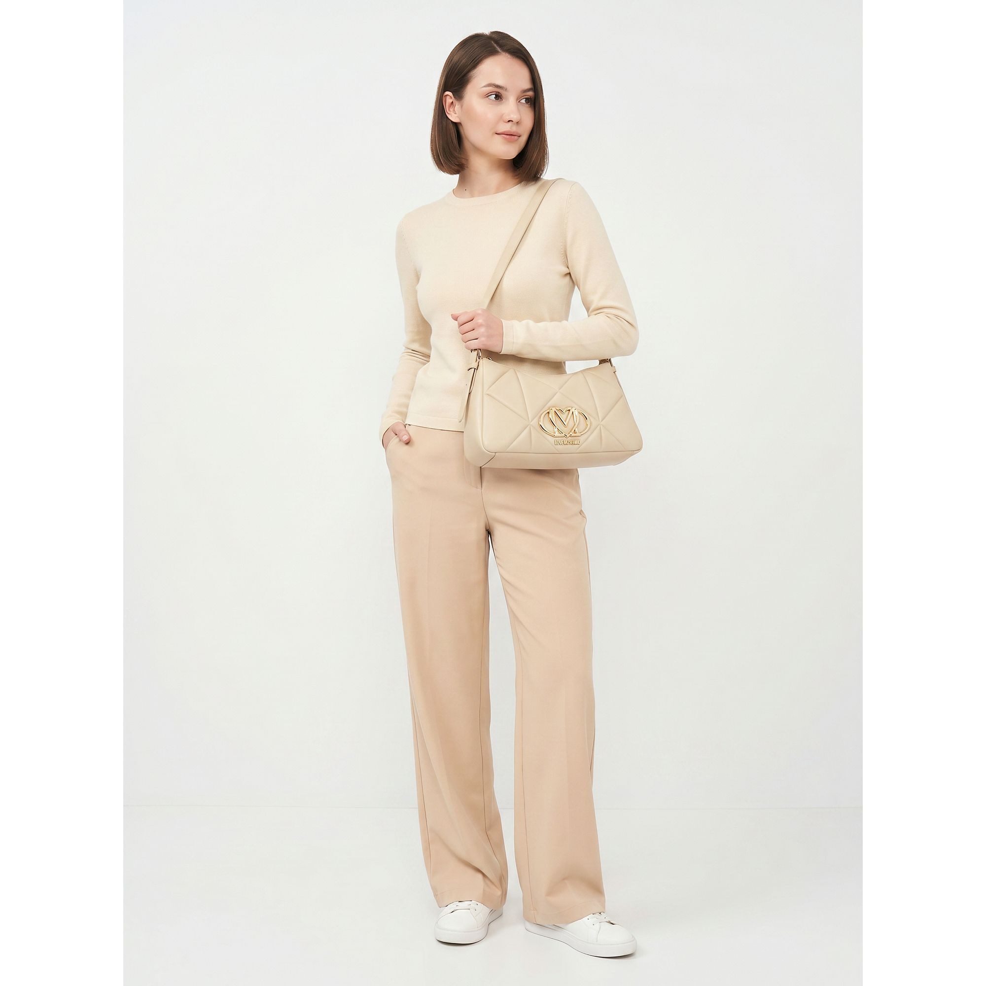 LOVE MOSCHINO Schultertasche, Polyurethan