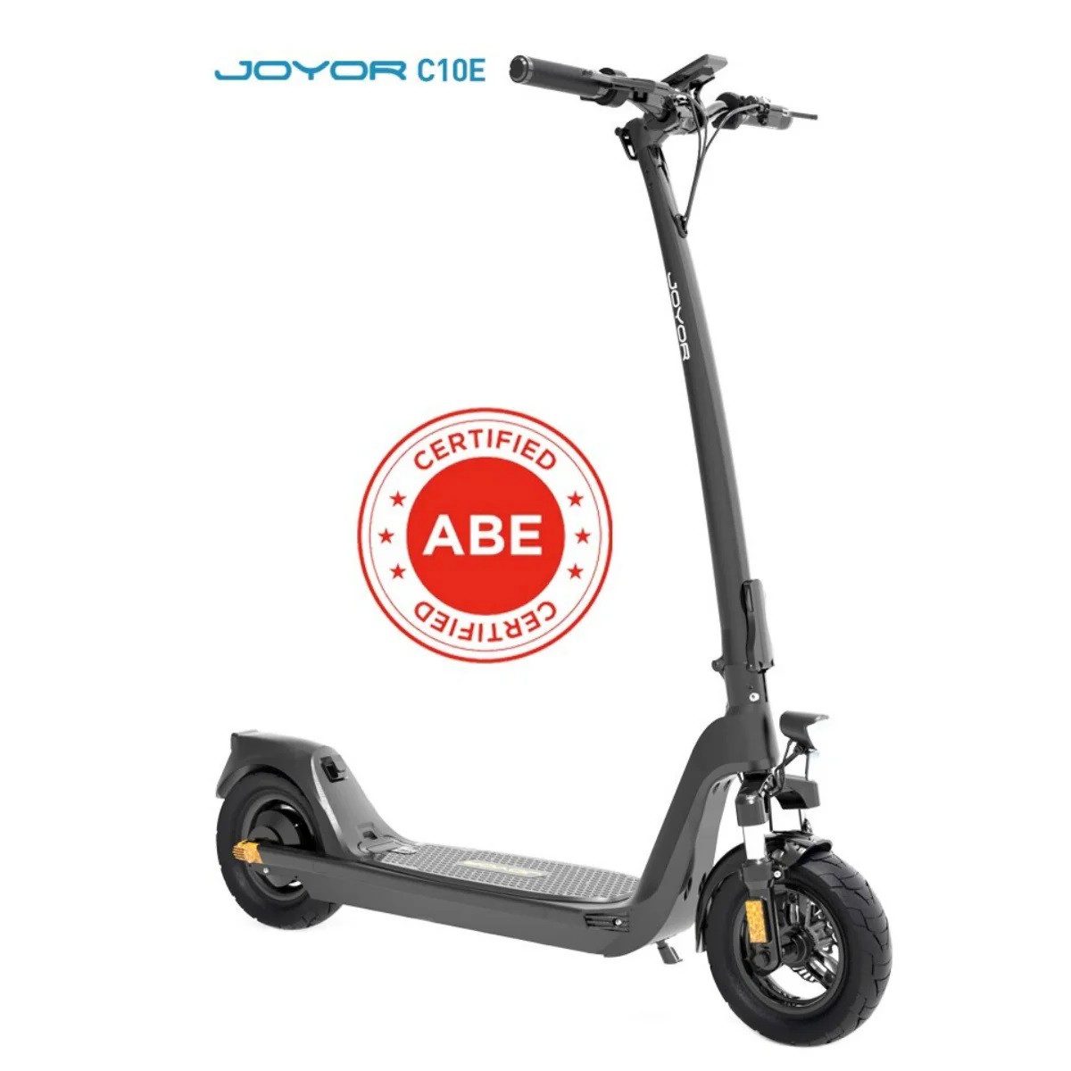 JOYOR E-Scooter JOYOR C10E Elektrorollerr faltbar 500W 48V10.4Ah 10 Zoll Reifen ABE