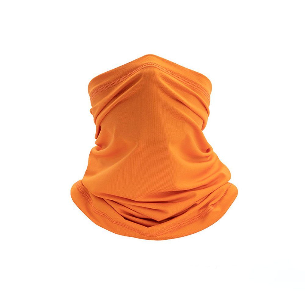 WB-N-N-05 Multifunktionstuch Orange Schlauchschal Halstuch Sonnenschutz Stück Verschleißfest Maske 3 CTGtree